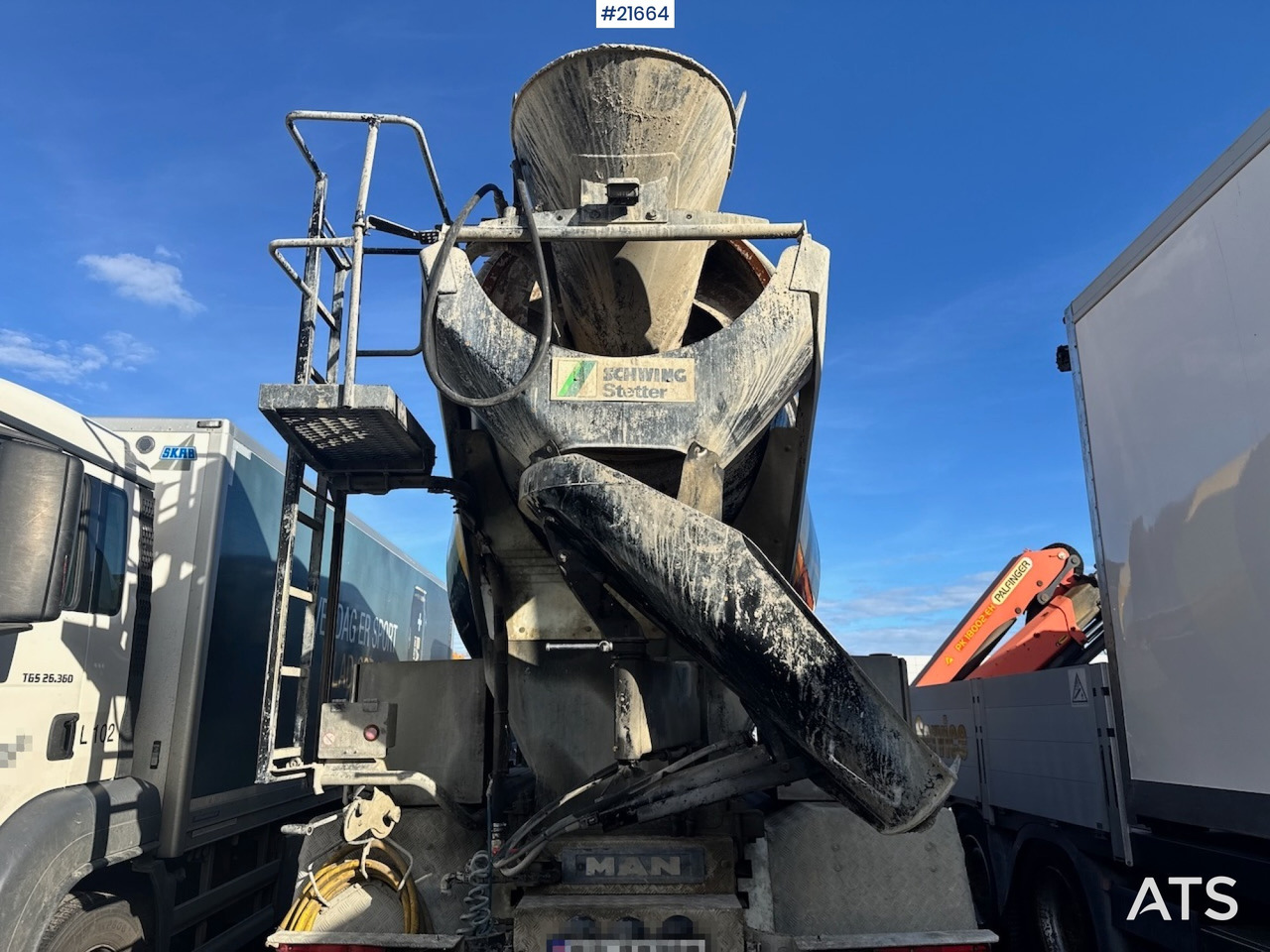 Leasing financiero de MAN MAN TGX Betongbil leasing MAN MAN TGX Betongbil: foto 21