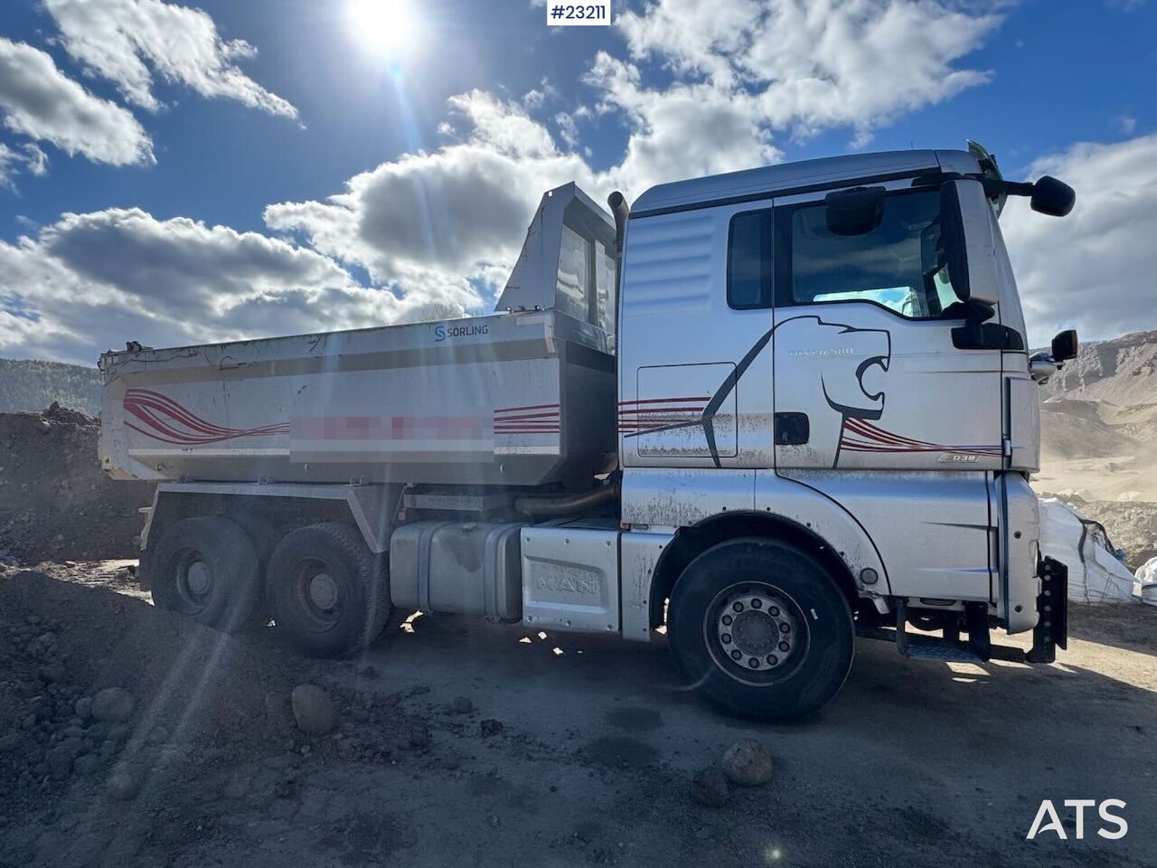 MAN TGX 26.580 6x4 Brøyterigget Tippbil - Volquete camión: foto 5 MAN TGX 26.580 6x4 Brøyterigget Tippbil - Volquete camión: foto 5