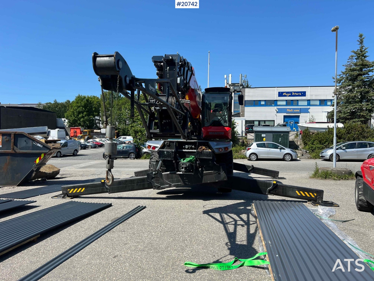 Manitou MRT 3570 - Manipulador telescópico: foto 5 Manitou MRT 3570 - Manipulador telescópico: foto 5