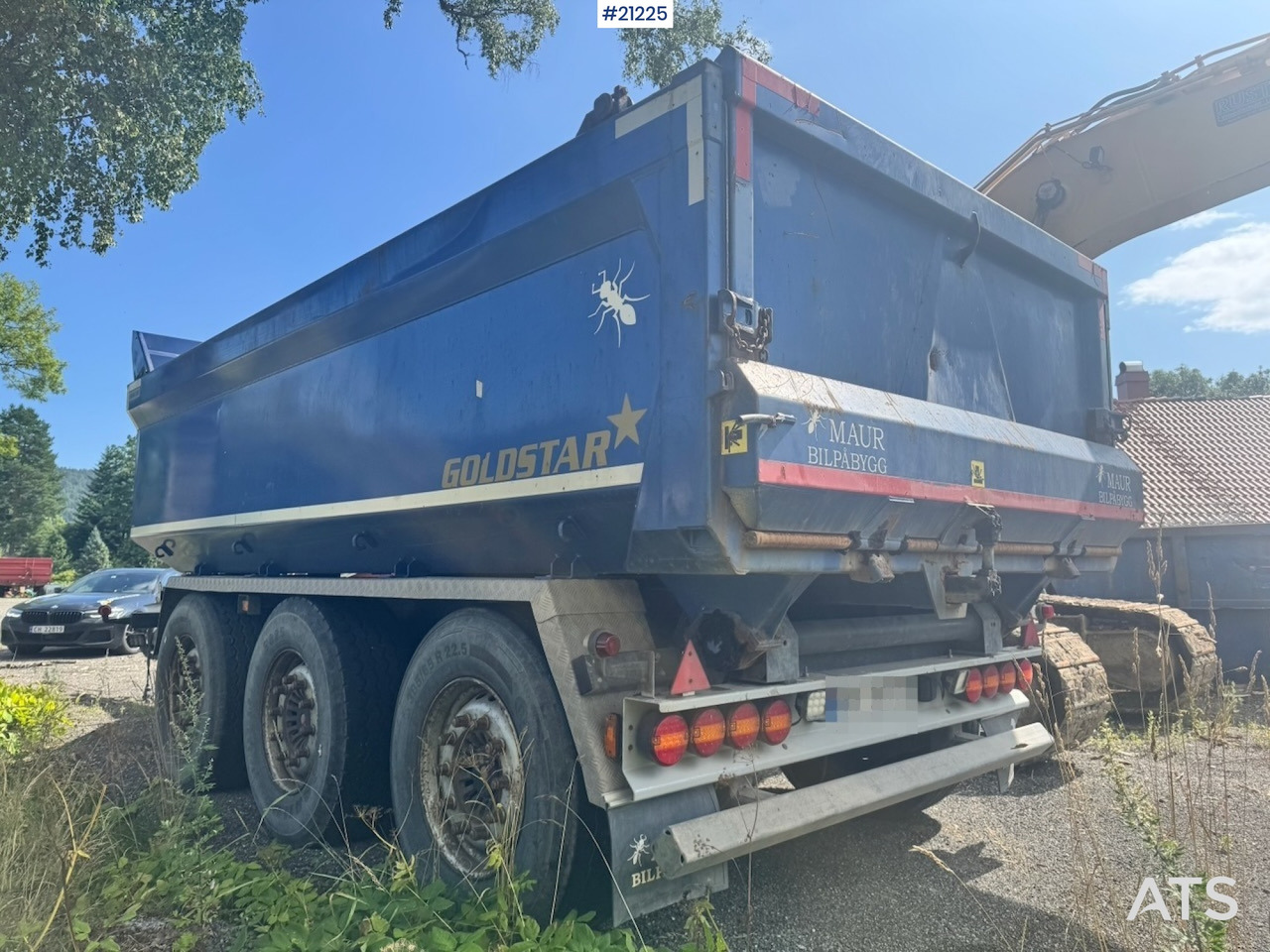 Maur Trippelkjerre - Volquete remolque: foto 3 Maur Trippelkjerre - Volquete remolque: foto 3