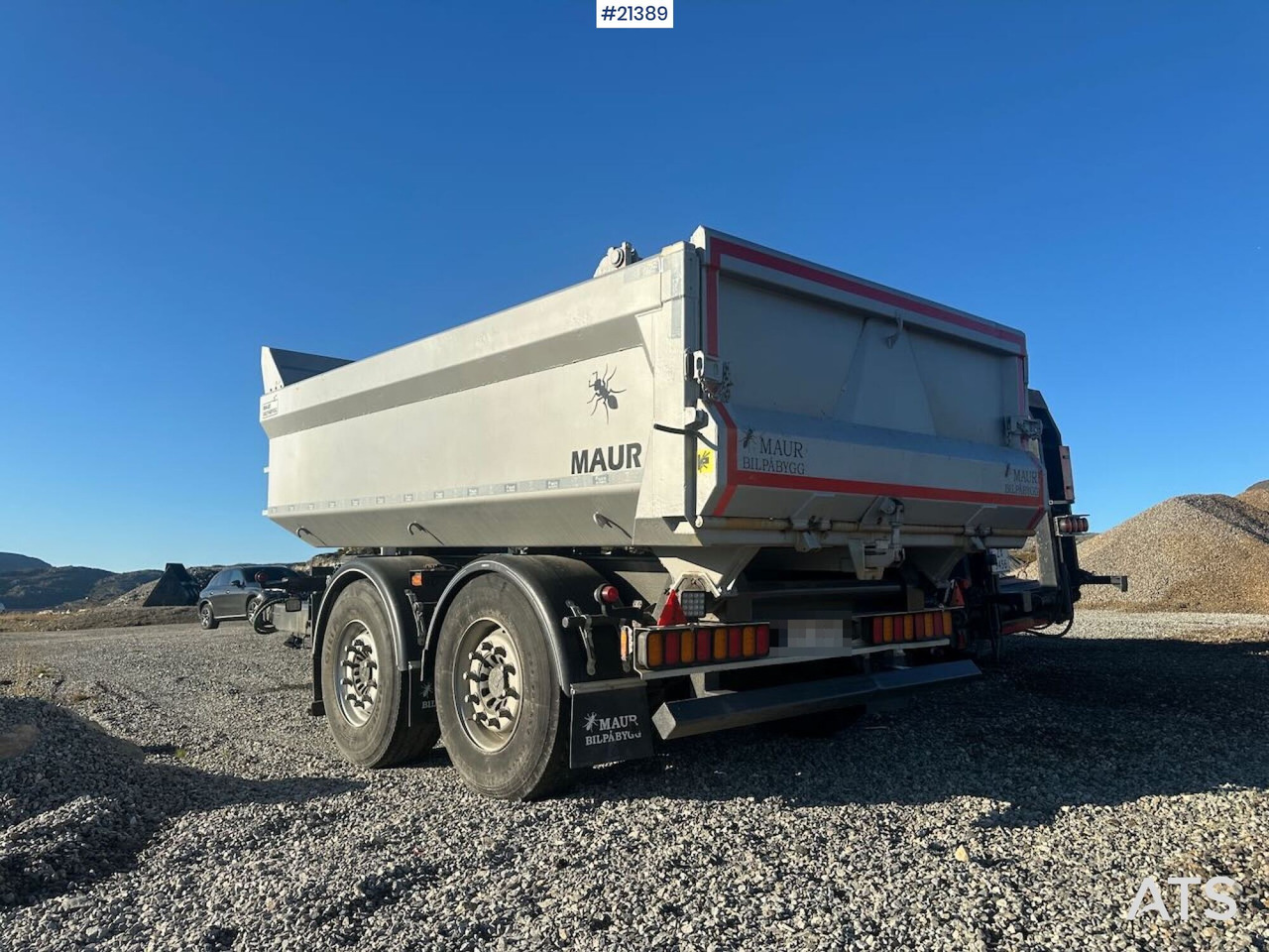 Maur bilpåbygg - Volquete remolque: foto 2 Maur bilpåbygg - Volquete remolque: foto 2