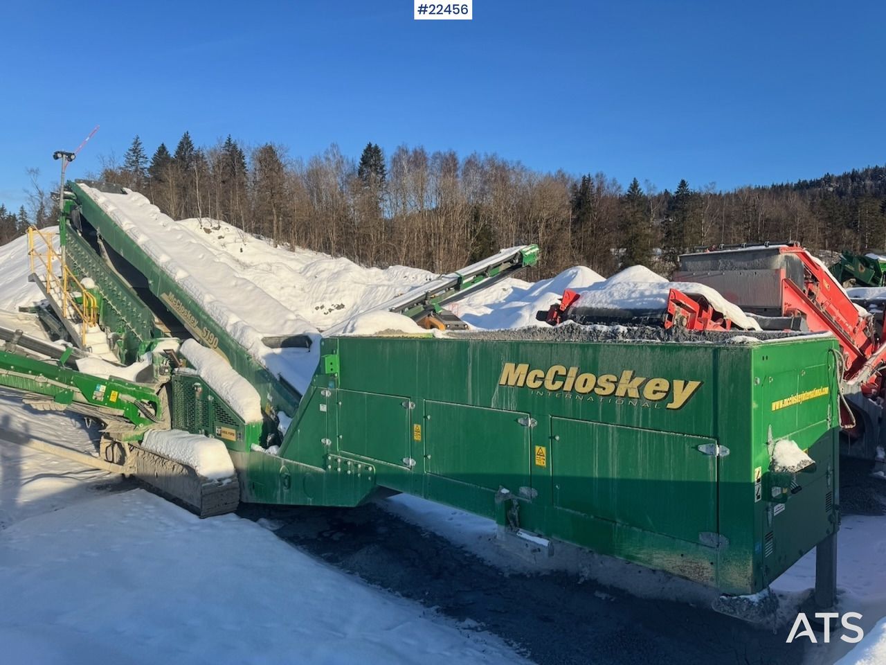 McCloskey S190 Sikteverk – 3 Dekker. - Cribadora: foto 2 McCloskey S190 Sikteverk – 3 Dekker. - Cribadora: foto 2