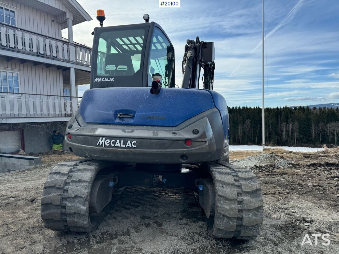 Mecalac 8 MCR-T4 - Miniexcavadora: foto 4 Mecalac 8 MCR-T4 - Miniexcavadora: foto 4