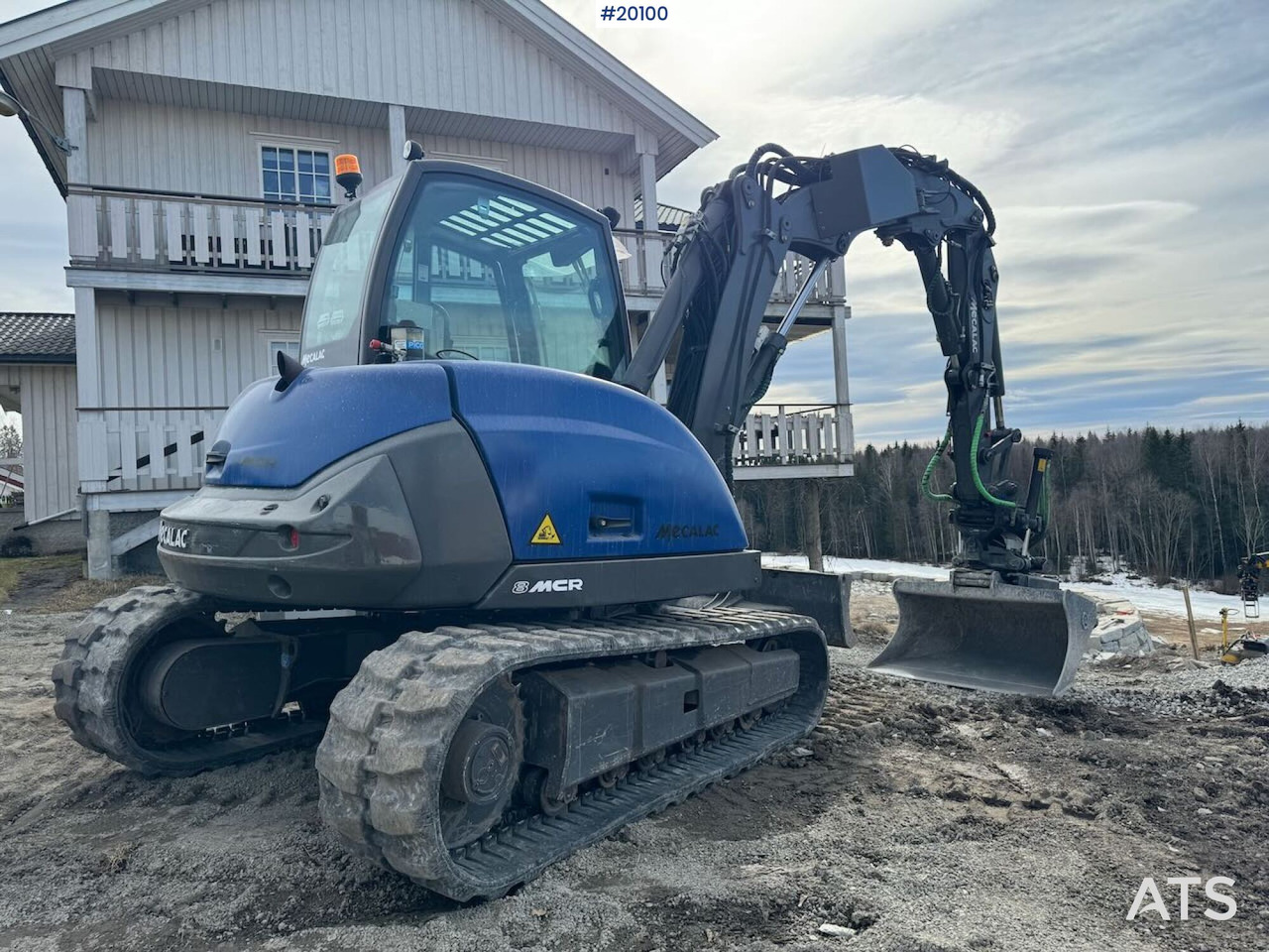 Mecalac 8 MCR-T4 - Miniexcavadora: foto 5 Mecalac 8 MCR-T4 - Miniexcavadora: foto 5