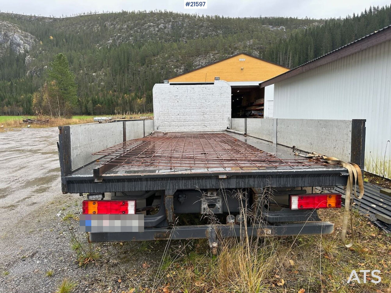Mercedes 1524 L planbil m/ ny kompressor og vinterdekk. Ikke EU godkjent. - Camión caja abierta: foto 5 Mercedes 1524 L planbil m/ ny kompressor og vinterdekk. Ikke EU godkjent. - Camión caja abierta: foto 5