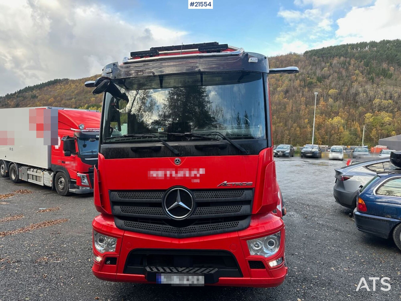 Mercedes Actros 2543 6x2 2 – kammers komprimatorbil m/ 2020 JOAB Anaconda twin påbygg - Camión de basura: foto 5 Mercedes Actros 2543 6x2 2 – kammers komprimatorbil m/ 2020 JOAB Anaconda twin påbygg - Camión de basura: foto 5