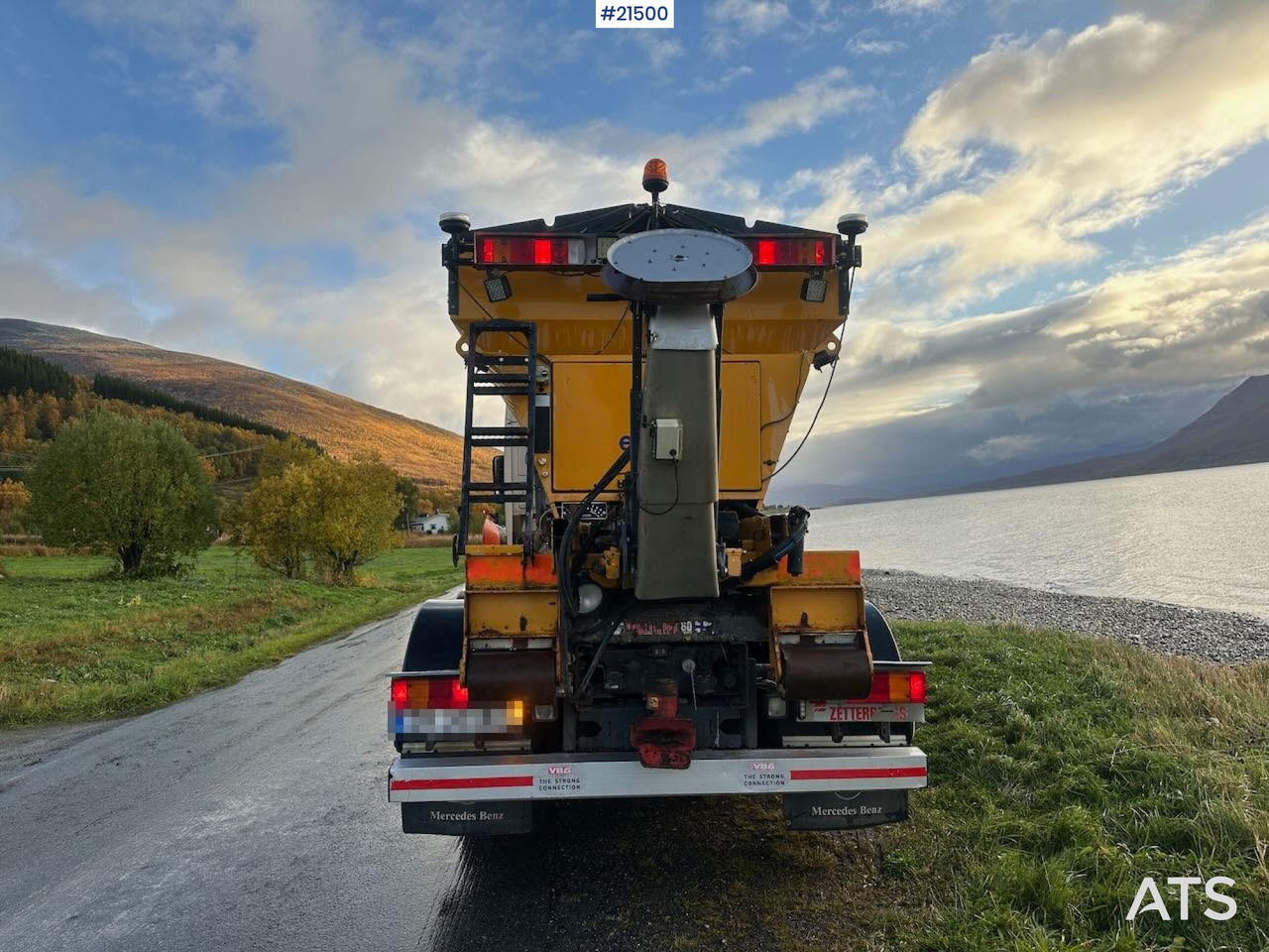 Mercedes Actros 2848 4x4+2 brøyterigget krokbil - Multibasculante camión: foto 4 Mercedes Actros 2848 4x4+2 brøyterigget krokbil - Multibasculante camión: foto 4