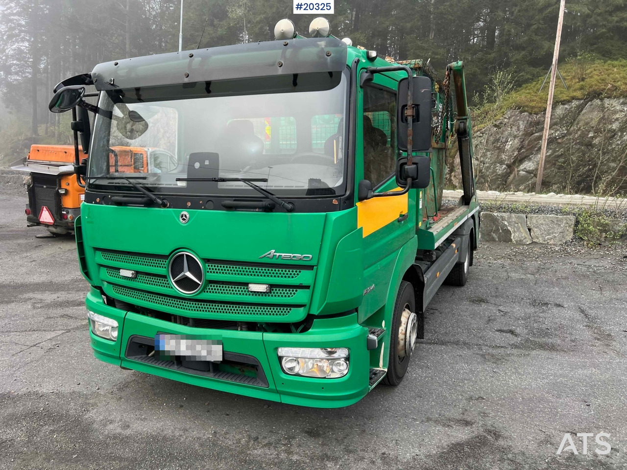 Mercedes Atego 1524 4x2 Liftdumper. SE VIDEO - Portacontenedor de cadenas camión: foto 2 Mercedes Atego 1524 4x2 Liftdumper. SE VIDEO - Portacontenedor de cadenas camión: foto 2