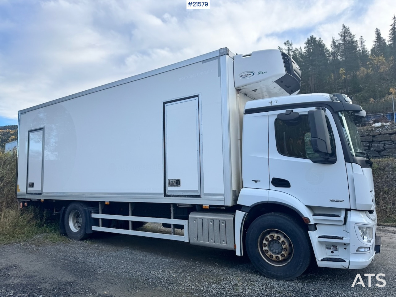 Mercedes-Benz Antos 1832 m/ Full sideåpning og Kjøl/frys. - Camión caja cerrada: foto 5 Mercedes-Benz Antos 1832 m/ Full sideåpning og Kjøl/frys. - Camión caja cerrada: foto 5