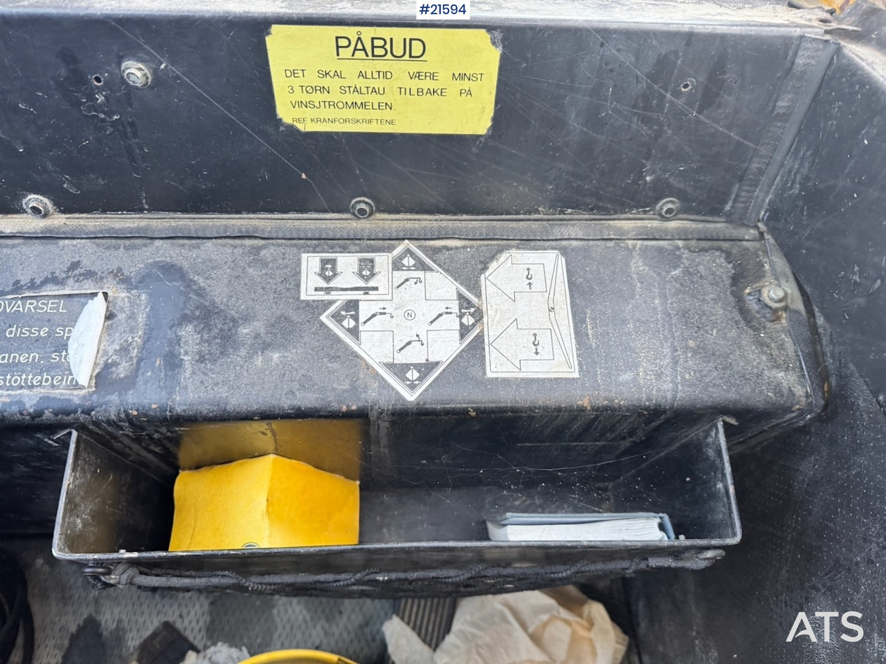 Autogrúa Moelven Moelven 694 m/ 2 forlengere og 2 kroker.: foto 40 Autogrúa Moelven Moelven 694 m/ 2 forlengere og 2 kroker.: foto 40