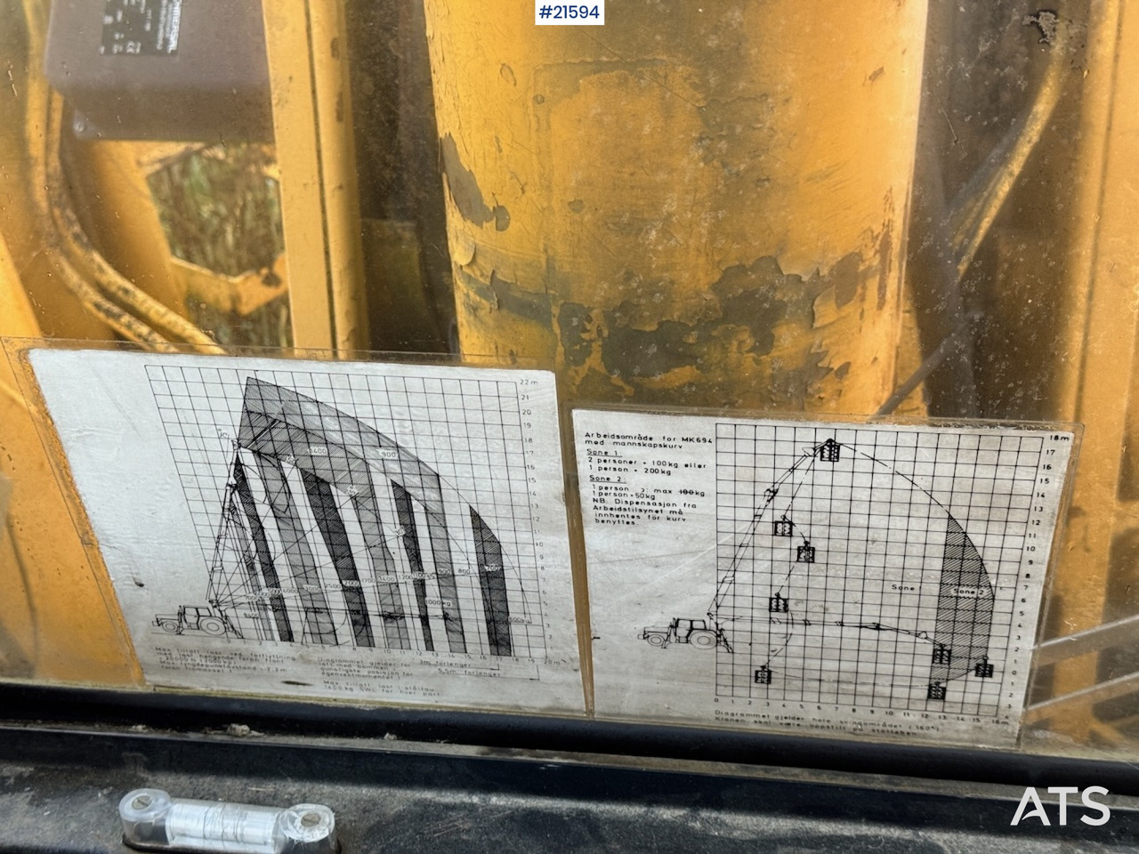 Autogrúa Moelven Moelven 694 m/ 2 forlengere og 2 kroker.: foto 43 Autogrúa Moelven Moelven 694 m/ 2 forlengere og 2 kroker.: foto 43