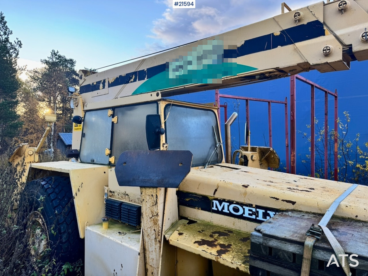 Autogrúa Moelven Moelven 694 m/ 2 forlengere og 2 kroker.: foto 6 Autogrúa Moelven Moelven 694 m/ 2 forlengere og 2 kroker.: foto 6