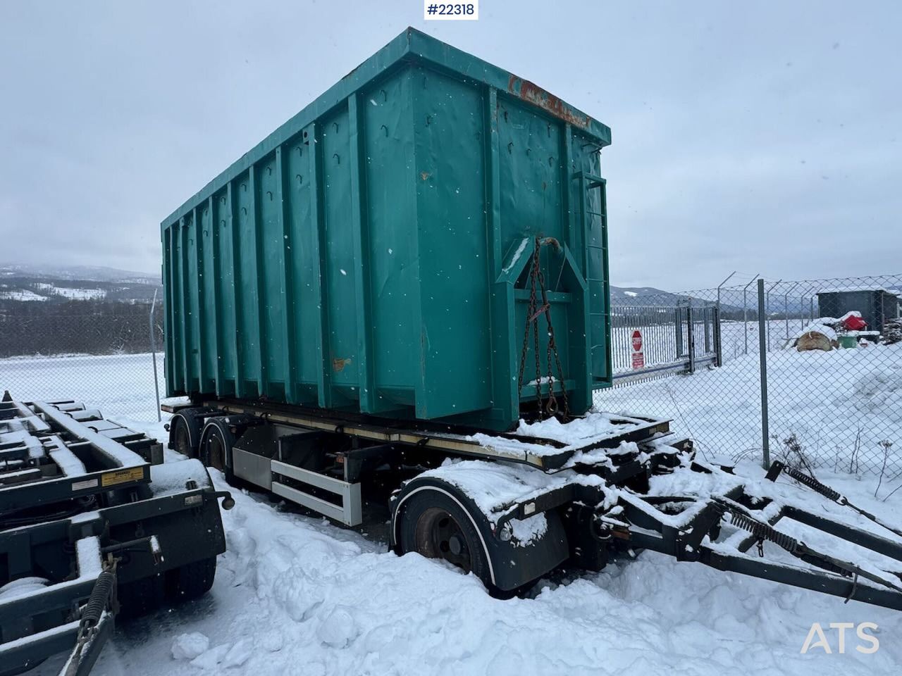 NOR SLEP 2016 SL-28KT m/ tipp. - Remolque multilift/ Portacontenedores de cadenas: foto 2 NOR SLEP 2016 SL-28KT m/ tipp. - Remolque multilift/ Portacontenedores de cadenas: foto 2