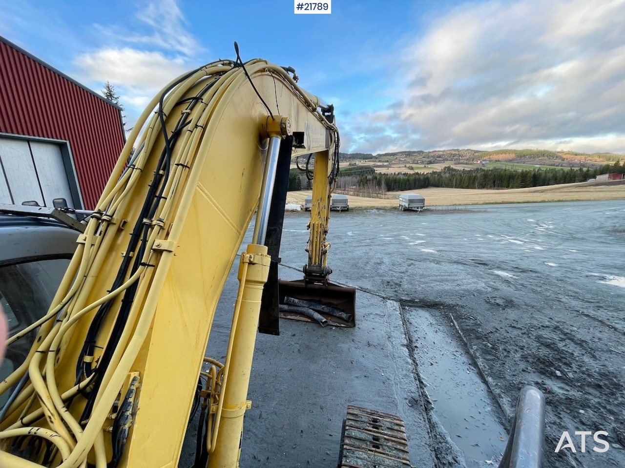 Excavadora de cadenas New Holland E265 med graveskuffe: foto 24