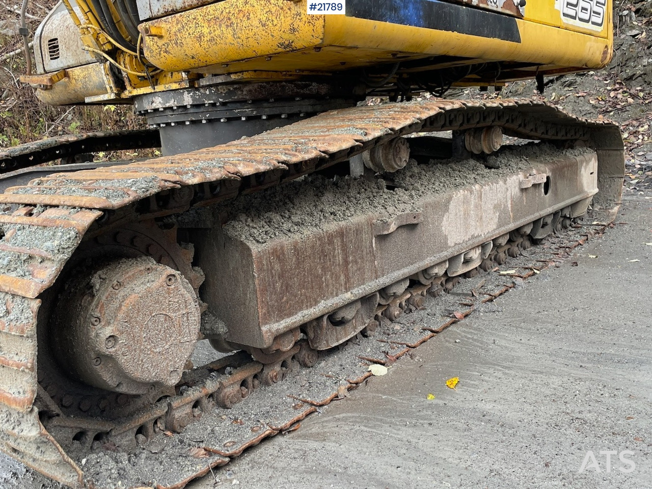 Excavadora de cadenas New Holland E265 med graveskuffe: foto 10