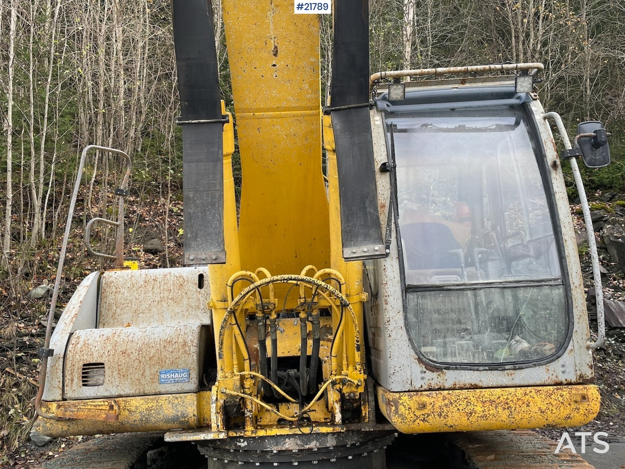 Excavadora de cadenas New Holland E265 med graveskuffe: foto 9