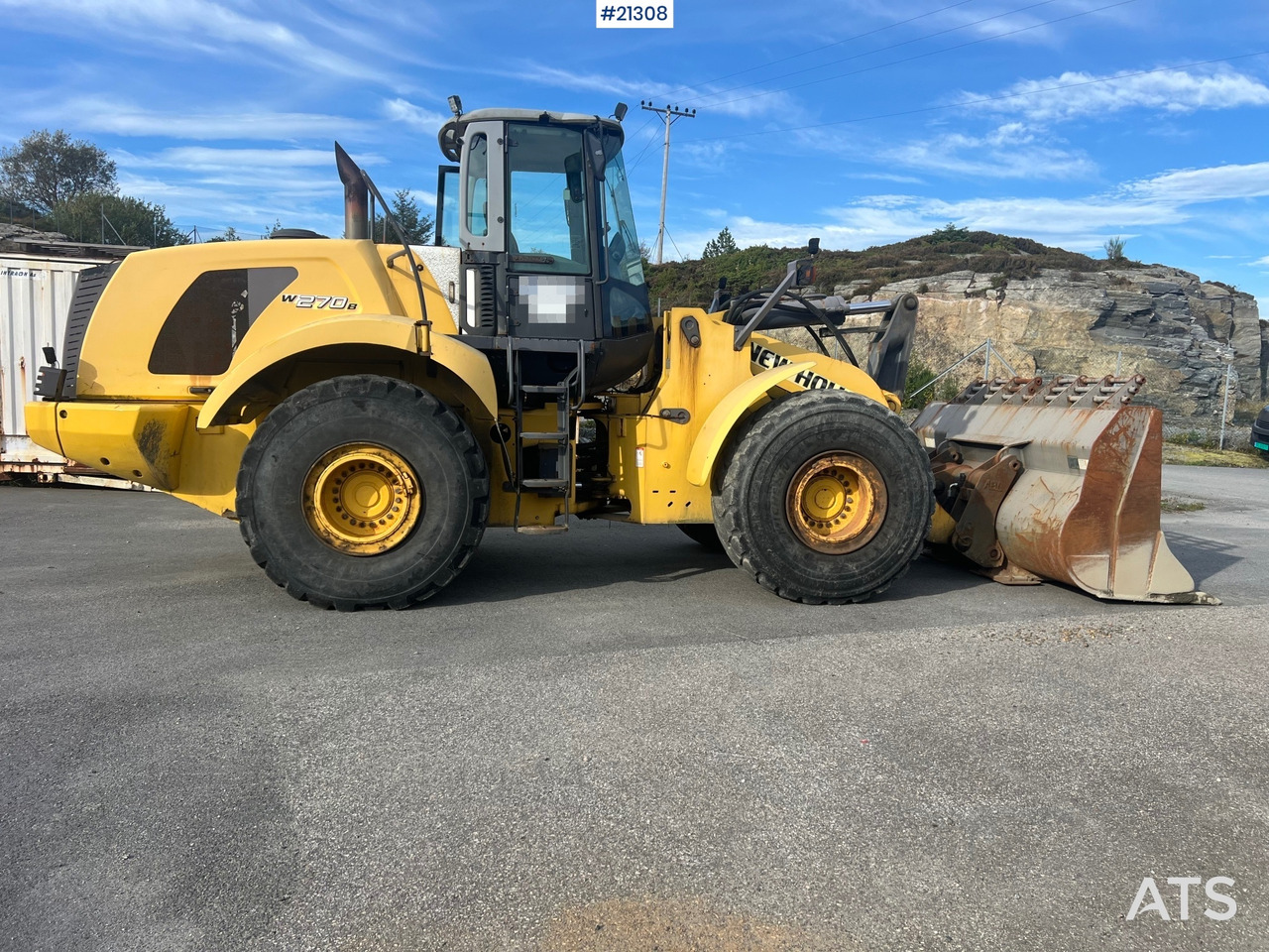New Holland w270B - Cargadora de ruedas: foto 3 New Holland w270B - Cargadora de ruedas: foto 3