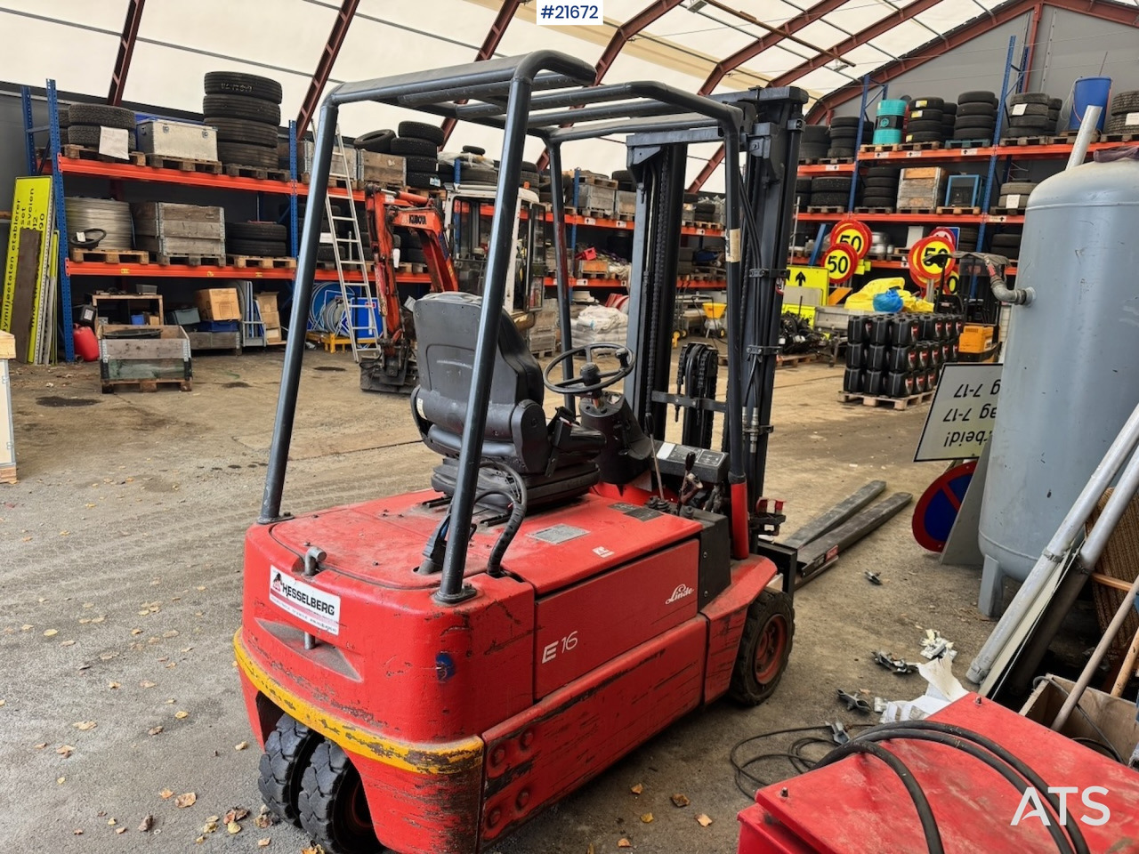 Linde Linde E16 EL Truck m/ forlengere. - Otros: foto 5 Linde Linde E16 EL Truck m/ forlengere. - Otros: foto 5