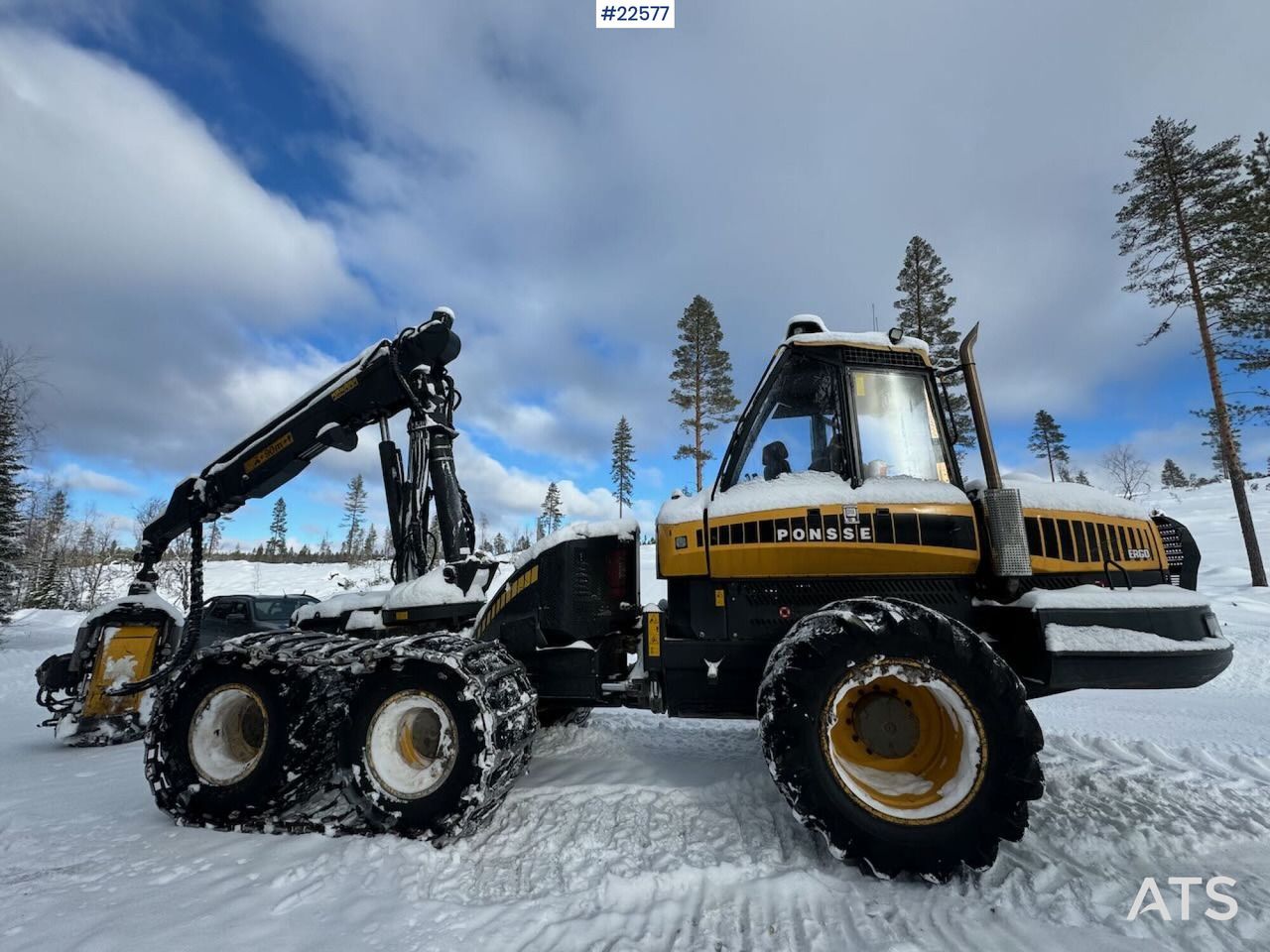 Ponsse Ergo Hogstmaskin m/ H7 Aggregat og Ilsbo Krattknuser - Procesadora forestal: foto 2 Ponsse Ergo Hogstmaskin m/ H7 Aggregat og Ilsbo Krattknuser - Procesadora forestal: foto 2