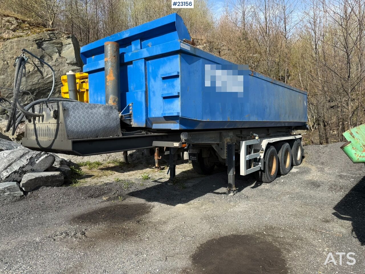 Maur bilpåbygg 3 akslet tippsemi Rep.Objekt - Remolque: foto 1 Maur bilpåbygg 3 akslet tippsemi Rep.Objekt - Remolque: foto 1