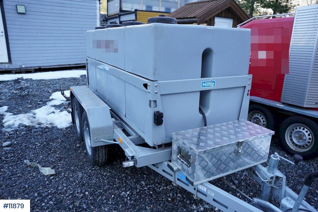 Remolque Respo boggihenger med Hilltip Spray striker vannvogn: foto 18