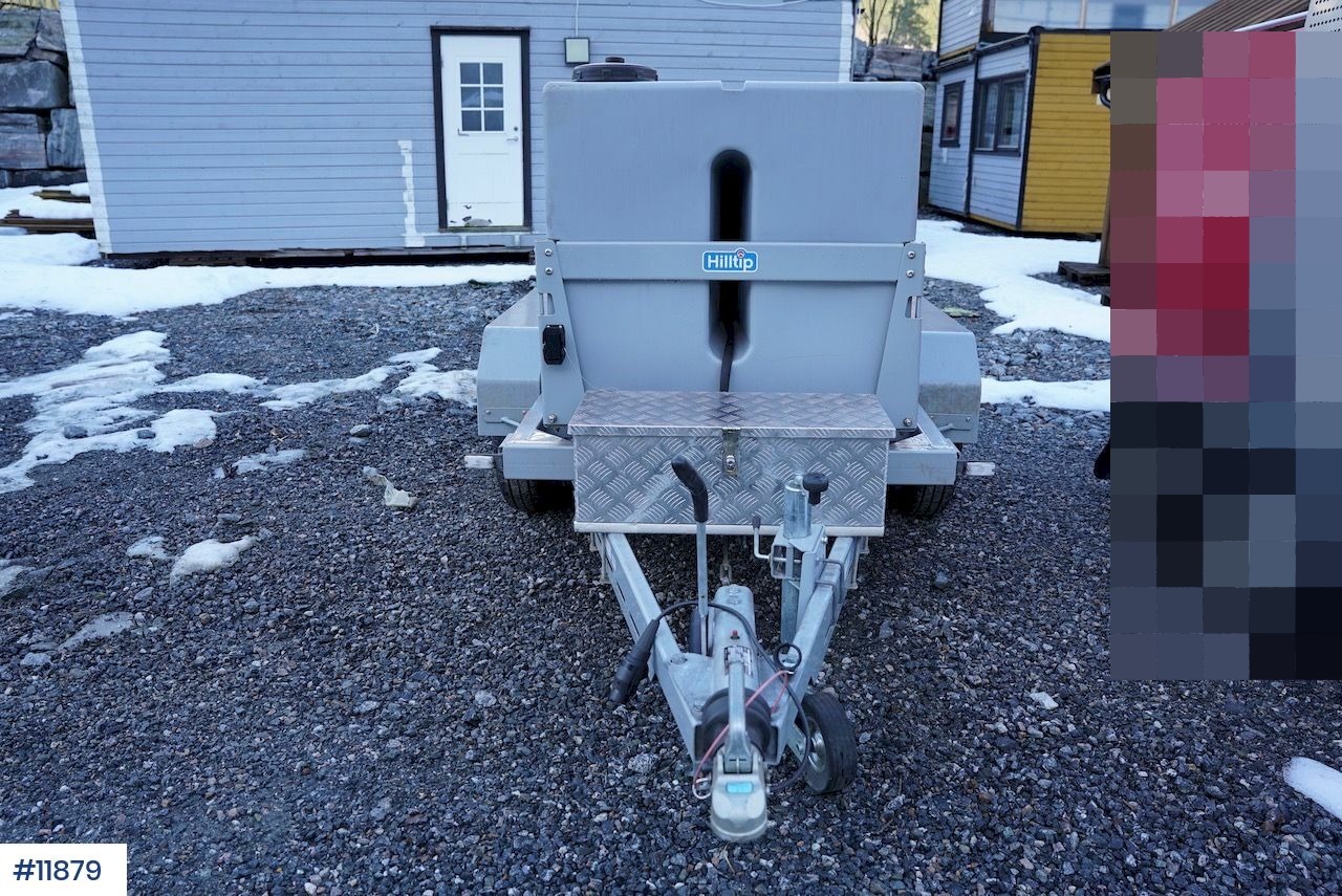Remolque Respo boggihenger med Hilltip Spray striker vannvogn: foto 17
