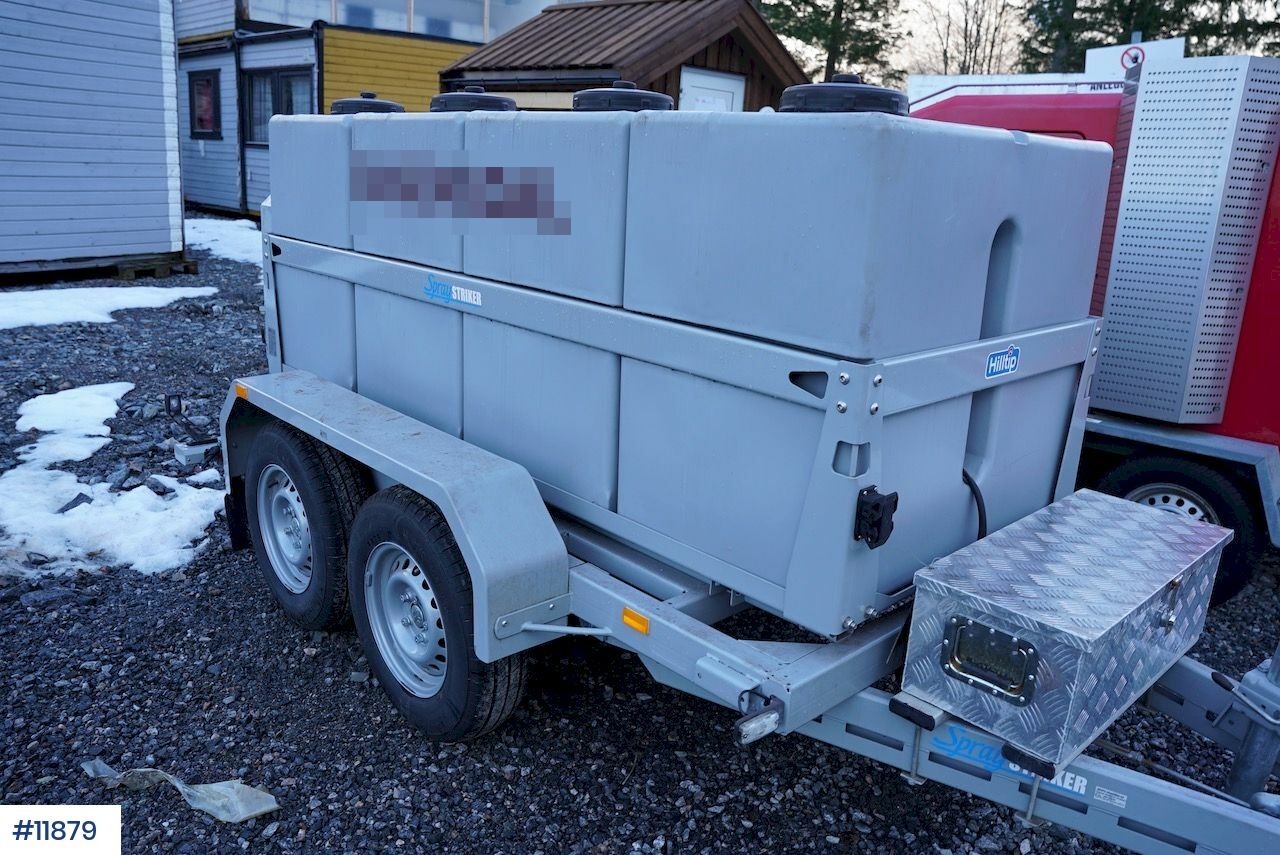 Remolque Respo boggihenger med Hilltip Spray striker vannvogn: foto 19