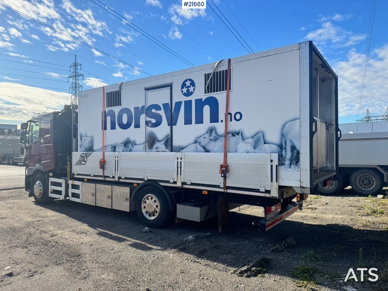 Renault Renault T380 6x2 Kranbil m/ 19 t/m Palfinger - Camión grúa: foto 5 Renault Renault T380 6x2 Kranbil m/ 19 t/m Palfinger - Camión grúa: foto 5