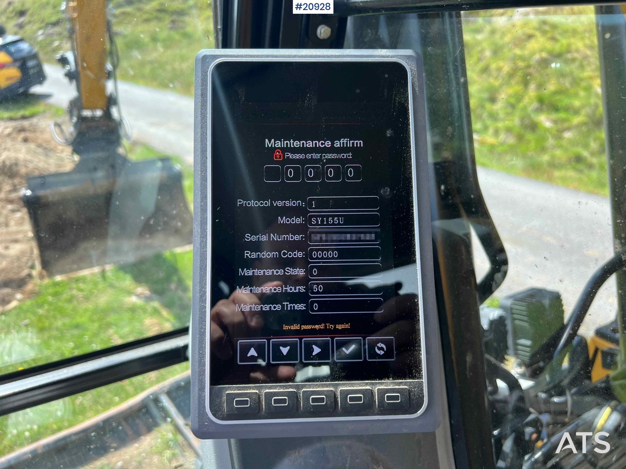 Excavadora de cadenas SANY sy155U: foto 33