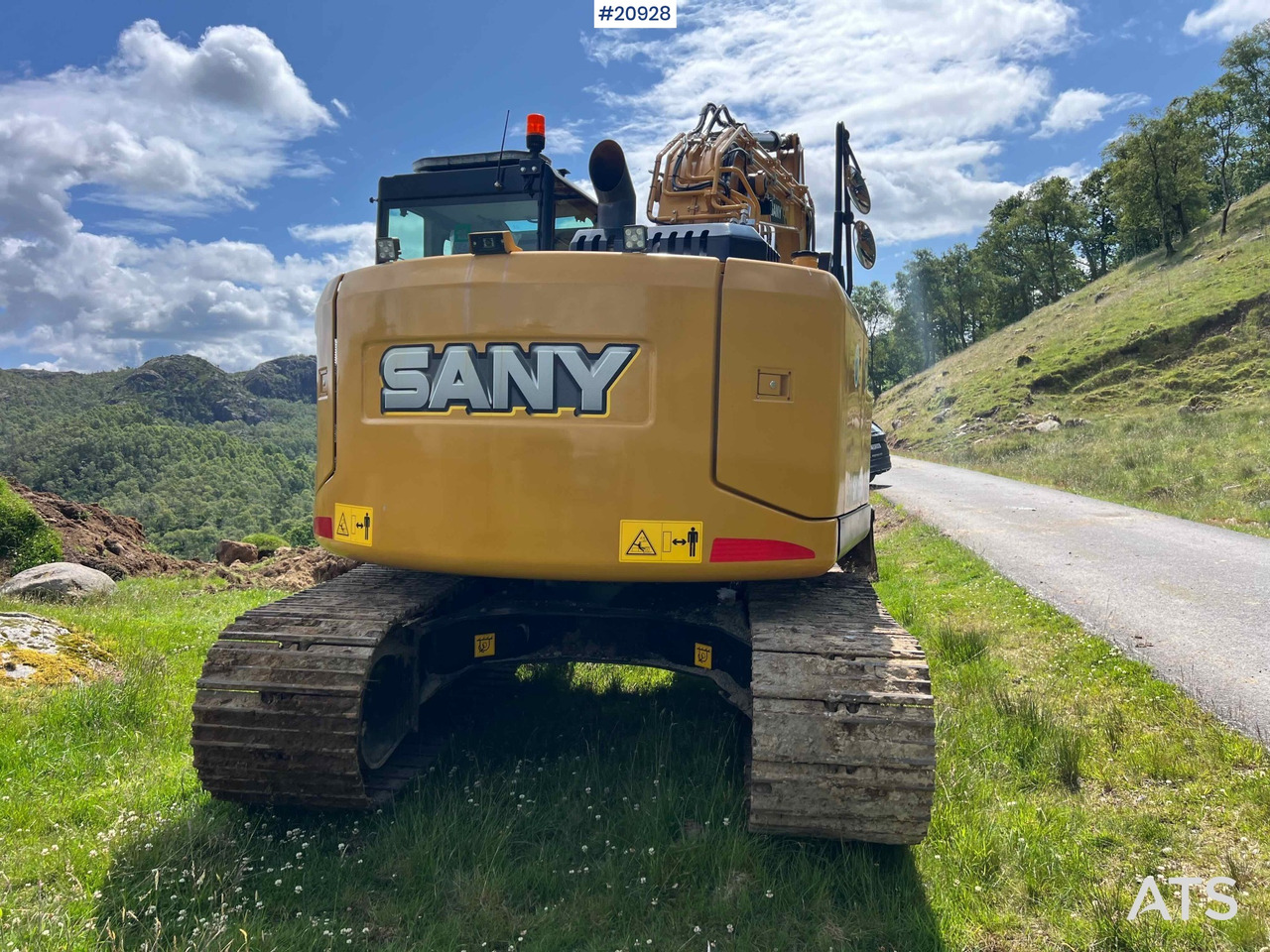 Excavadora de cadenas SANY sy155U: foto 6