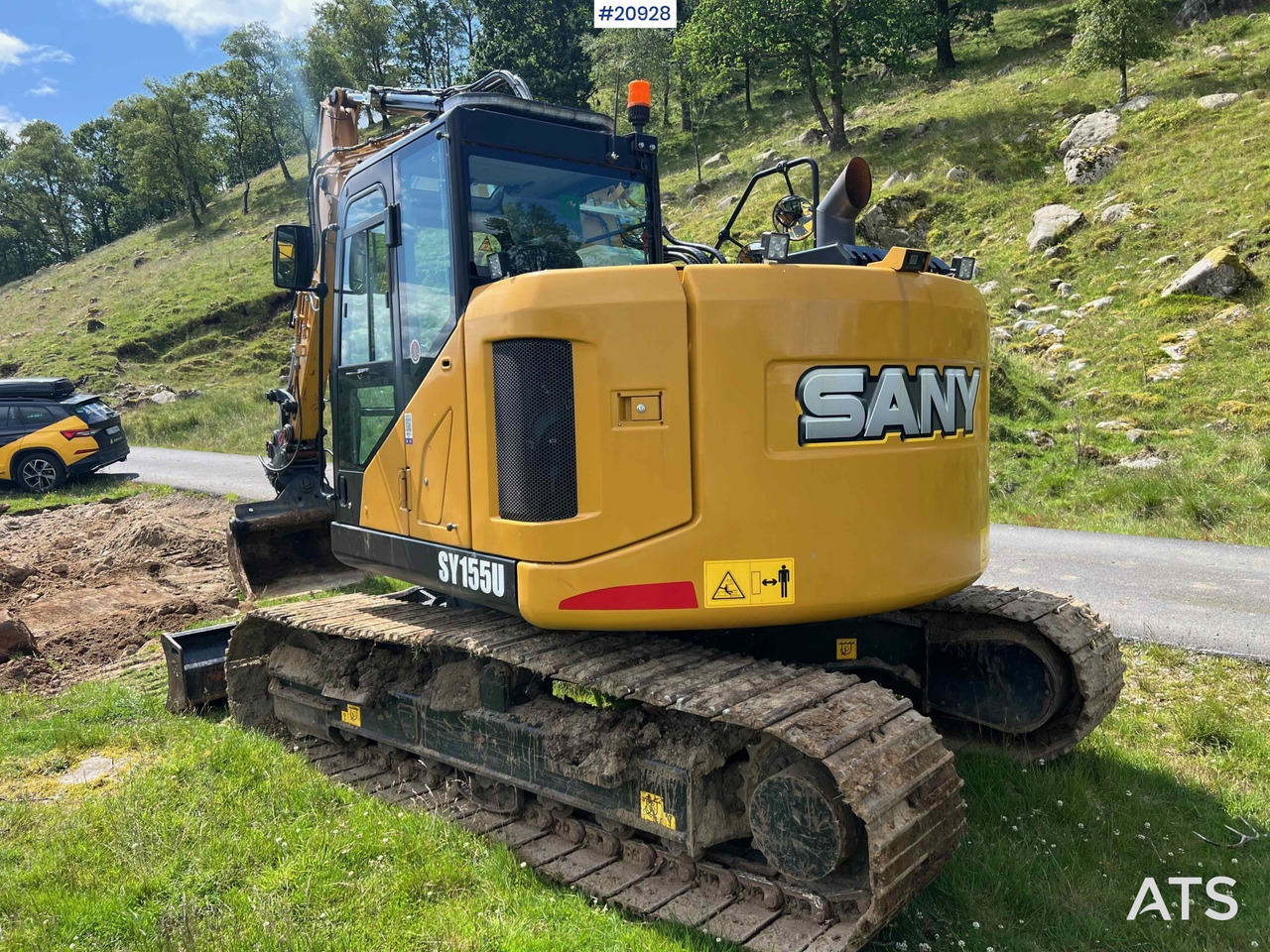 Excavadora de cadenas SANY sy155U: foto 9
