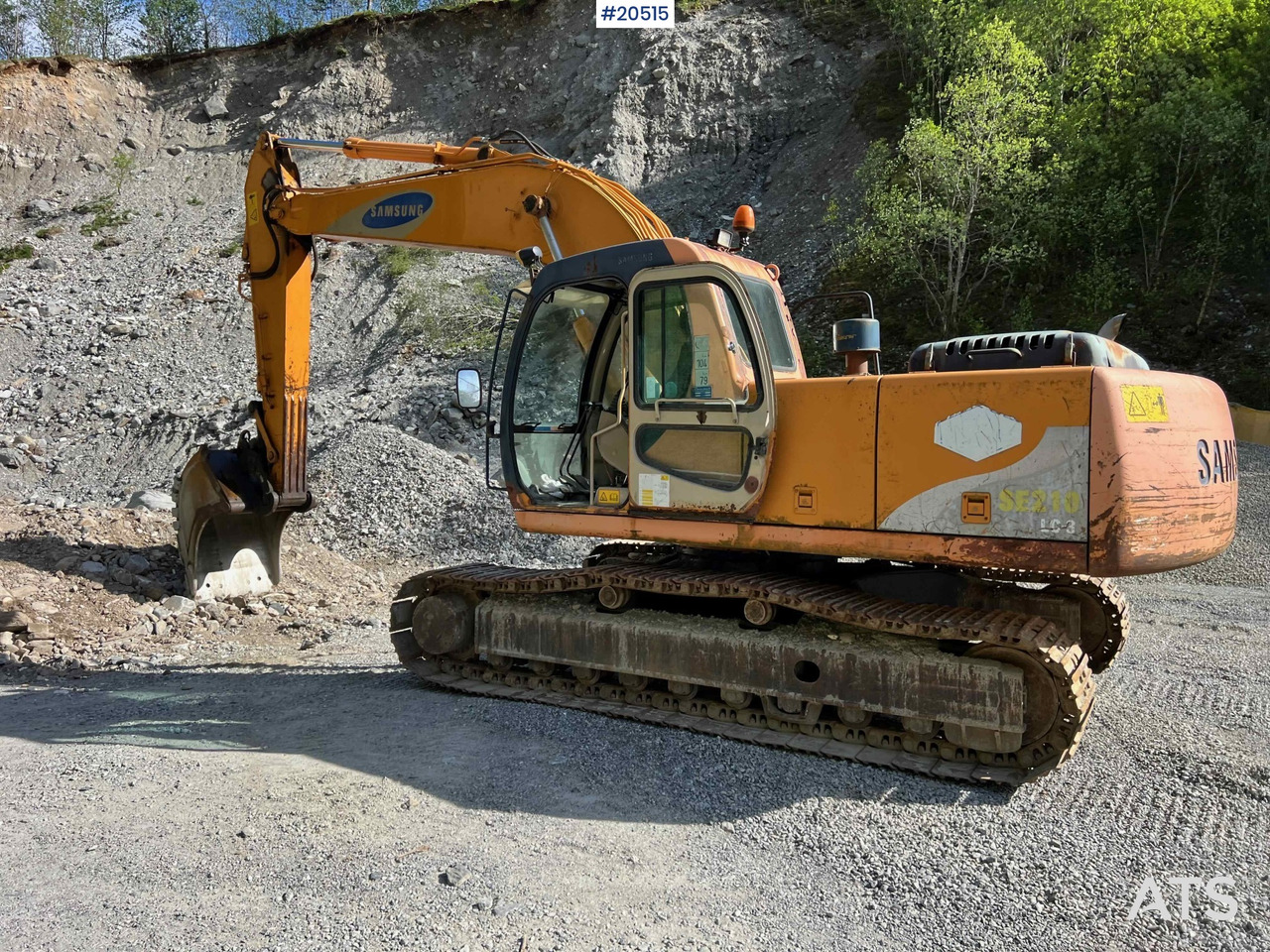 Samsung SE210 LC-3 - Excavadora: foto 4 Samsung SE210 LC-3 - Excavadora: foto 4