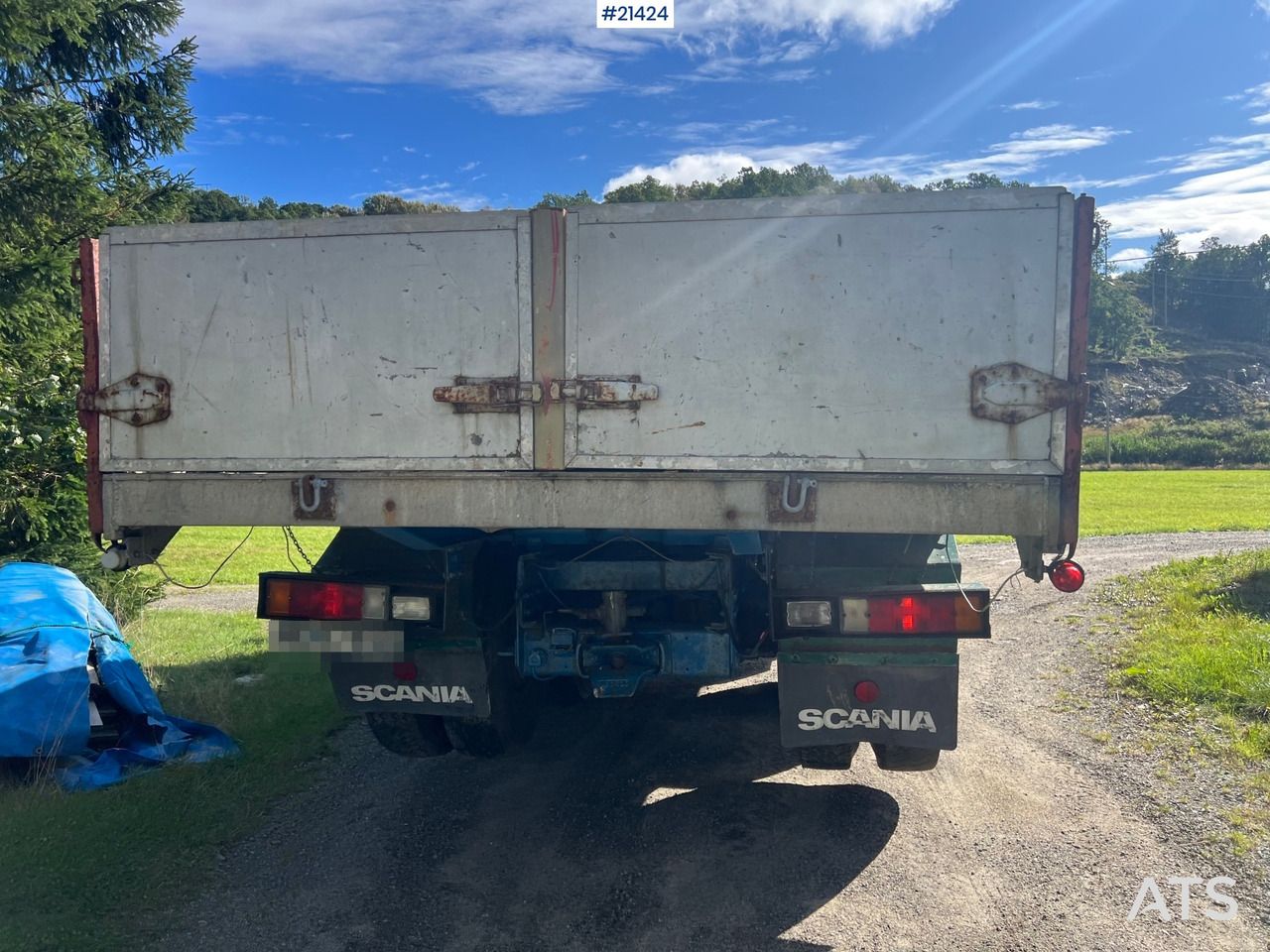 Camión grúa Scania LB 81 6x2 Kranbil m/ 10t/m kran og tipp Rep.Objekt: foto 18 Camión grúa Scania LB 81 6x2 Kranbil m/ 10t/m kran og tipp Rep.Objekt: foto 18