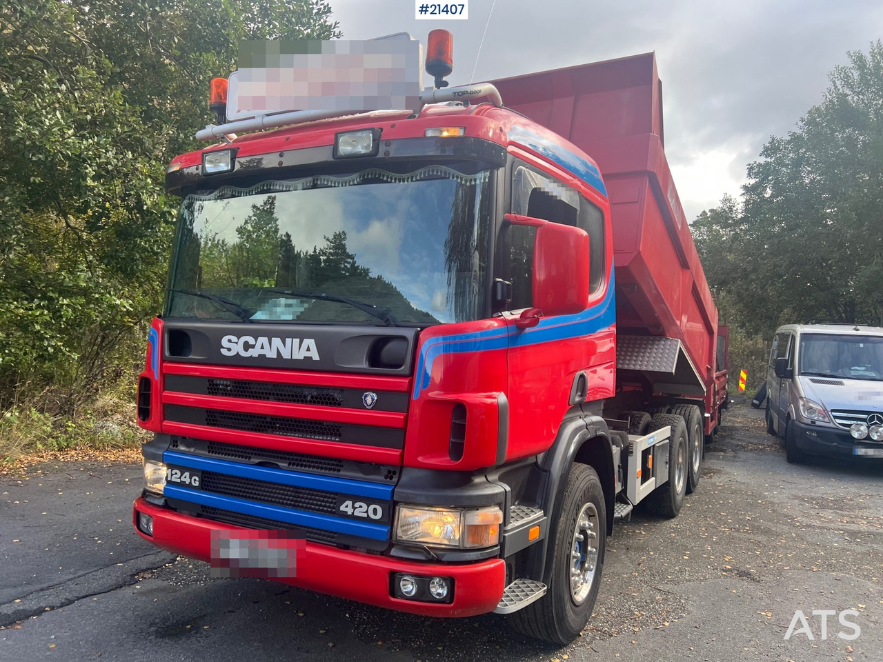 Scania P124G - Volquete camión: foto 2 Scania P124G - Volquete camión: foto 2