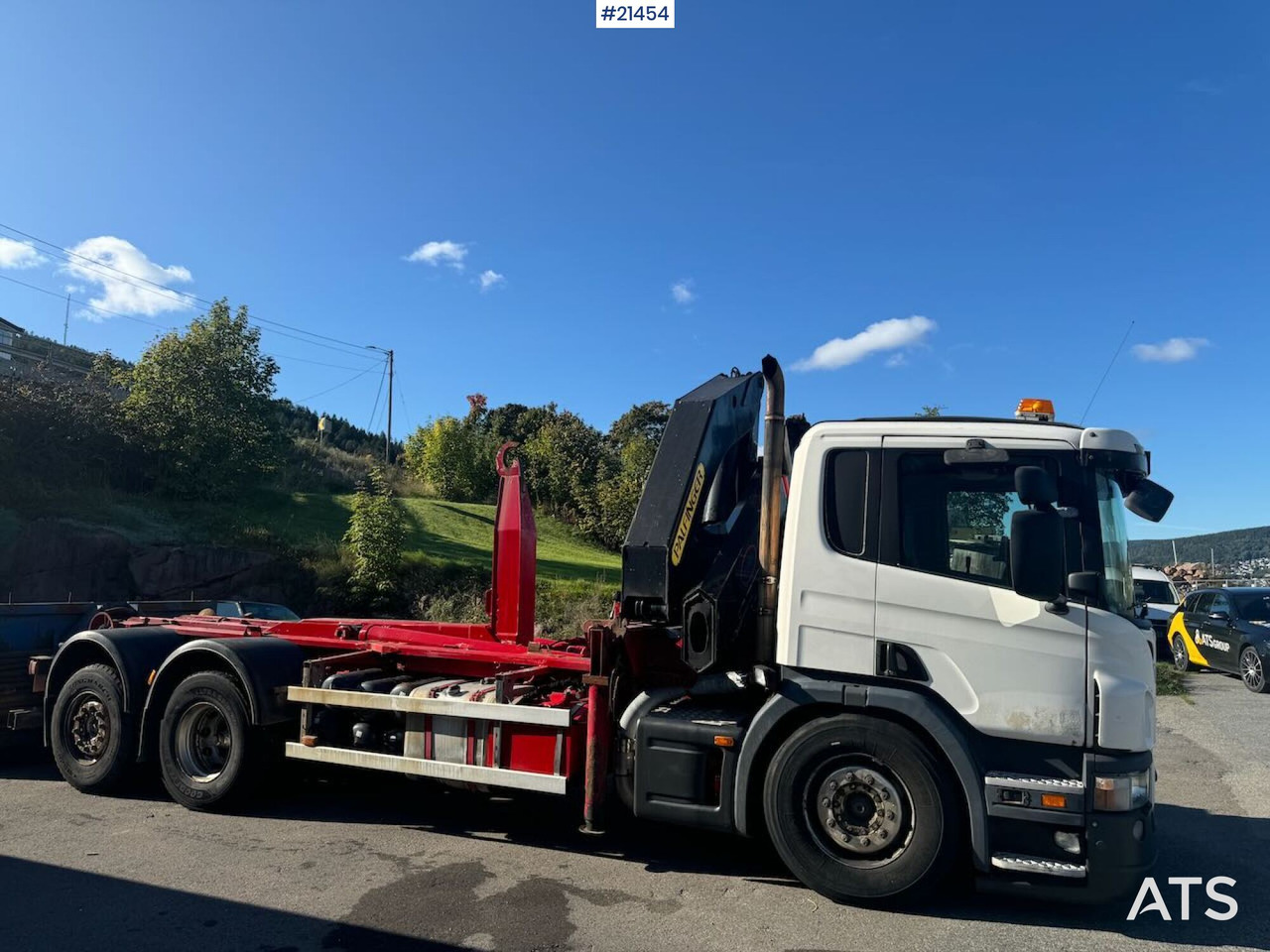 Scania P340 Krok/kranbil 23 t/m Palfinger kran - Camión grúa: foto 3 Scania P340 Krok/kranbil 23 t/m Palfinger kran - Camión grúa: foto 3