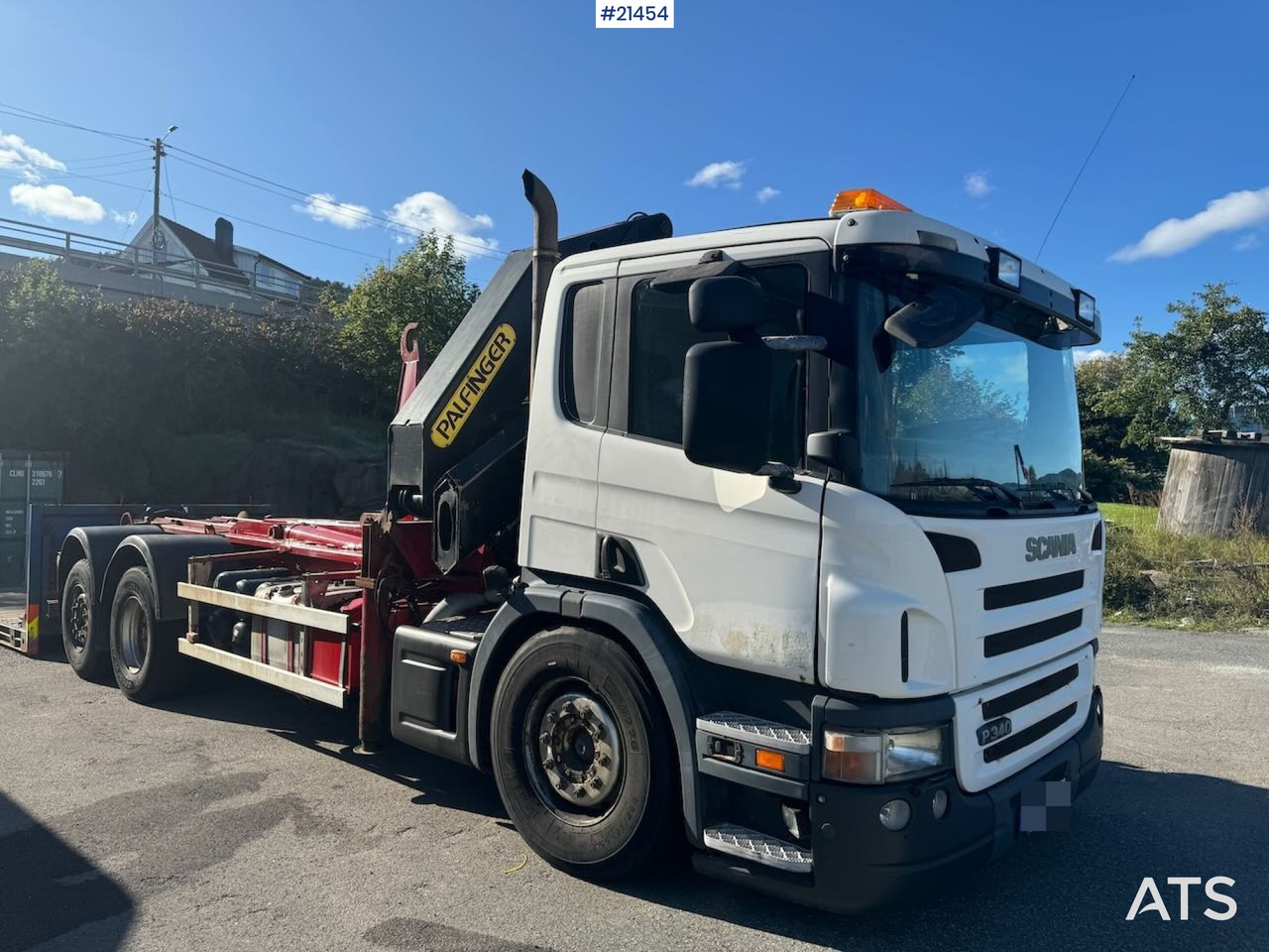 Scania P340 - Camión grúa: foto 1 Scania P340 - Camión grúa: foto 1