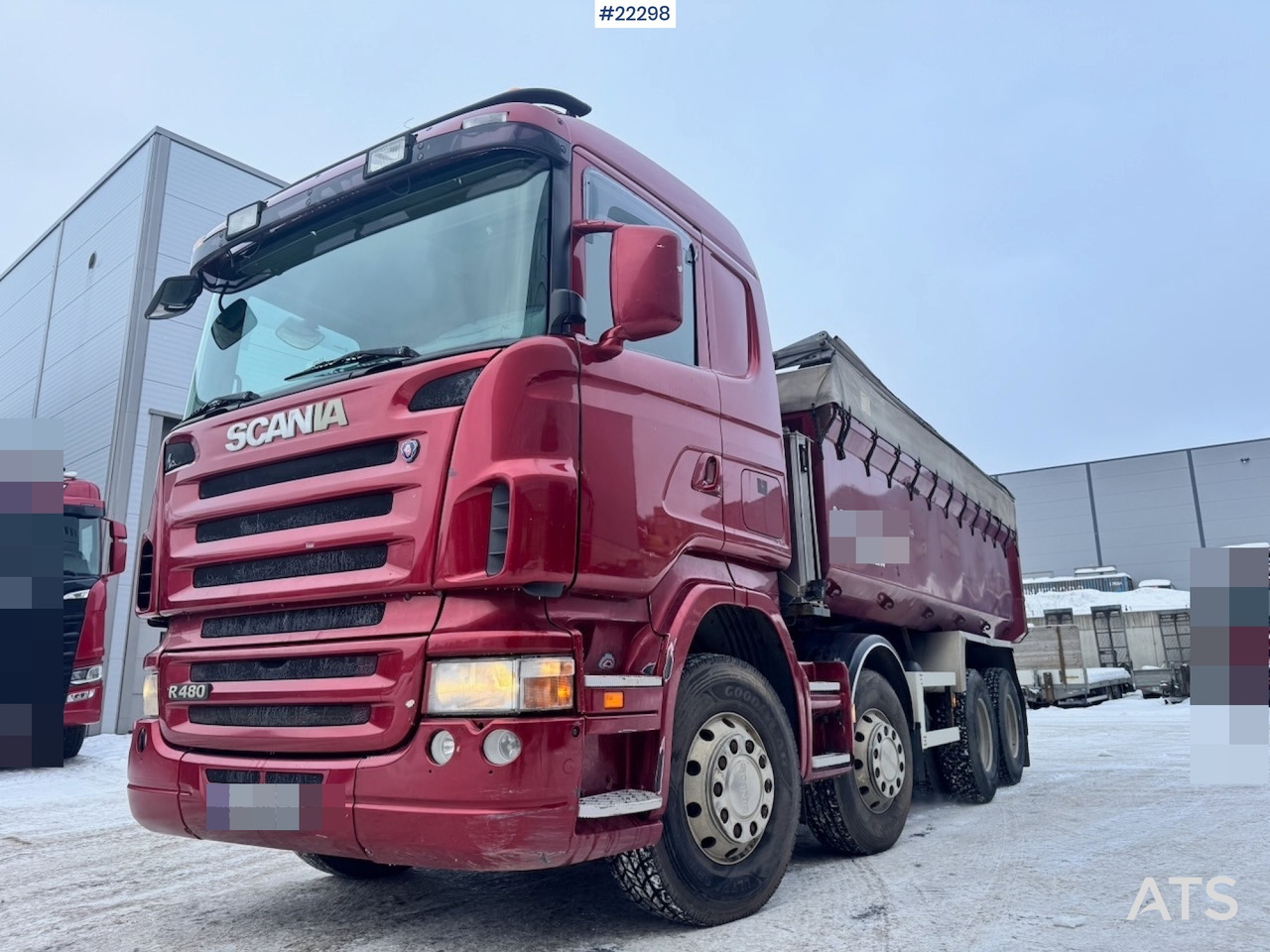 Scania R480 8x4 Tippbil – Eu-godkjent – 377 000 km SE VIDEO - Volquete camión: foto 3 Scania R480 8x4 Tippbil – Eu-godkjent – 377 000 km SE VIDEO - Volquete camión: foto 3