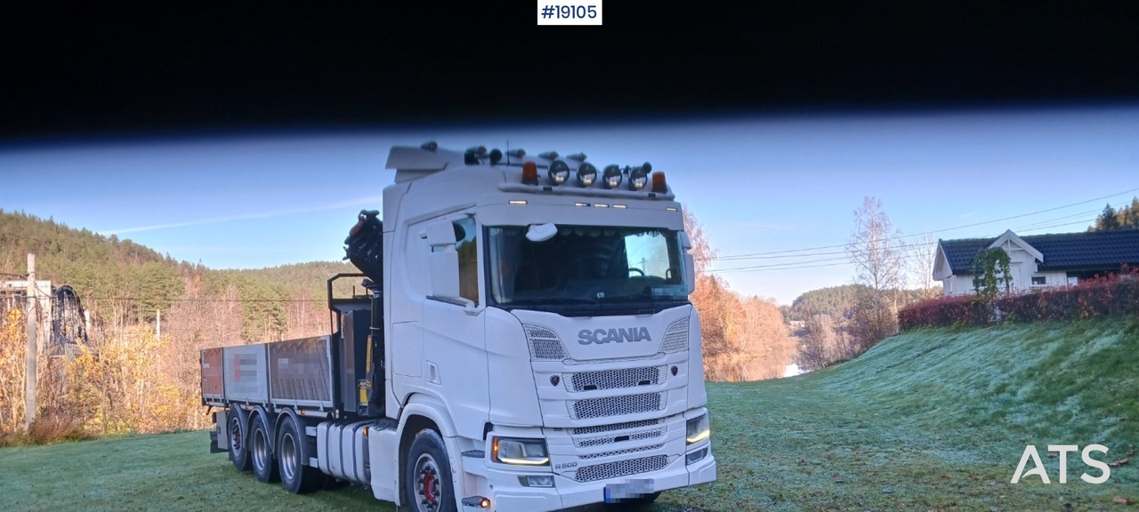 Scania R500 - Camión caja abierta, Camión grúa: foto 3 Scania R500 - Camión caja abierta, Camión grúa: foto 3