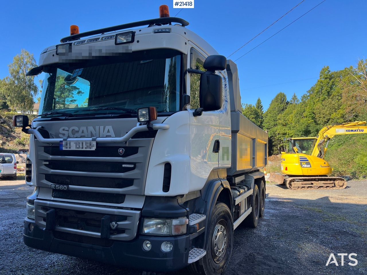 Scania R560 Brøyterigget tippbil m/ brøytefeste - Volquete camión: foto 3 Scania R560 Brøyterigget tippbil m/ brøytefeste - Volquete camión: foto 3