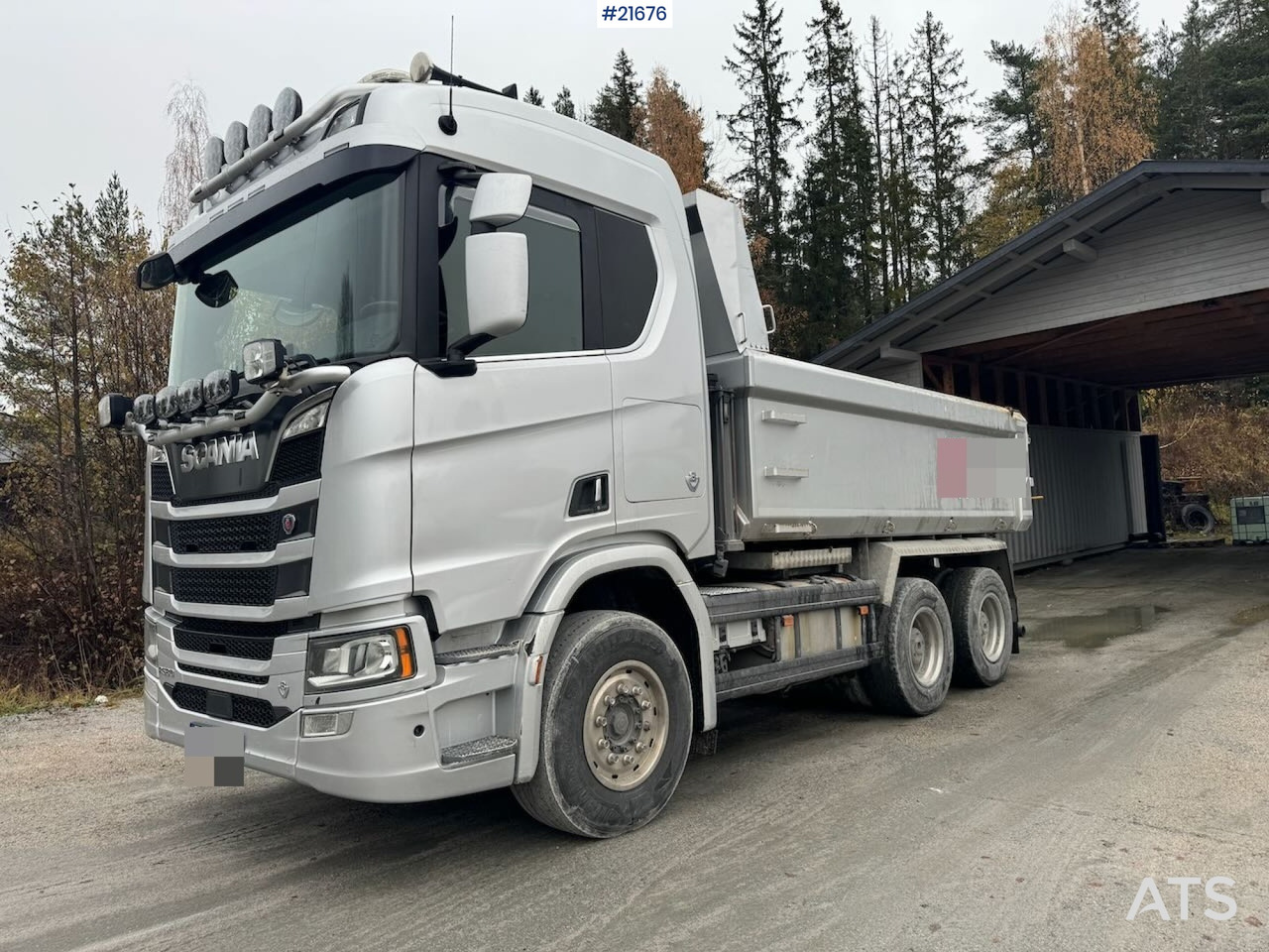 Scania R580 6x4 Brøyterigget Tippbil - Volquete camión: foto 2 Scania R580 6x4 Brøyterigget Tippbil - Volquete camión: foto 2