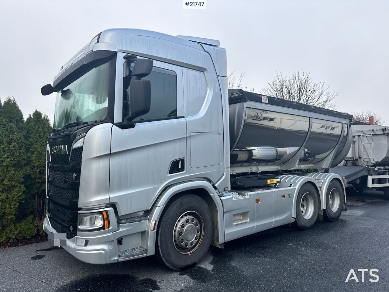 Scania R660 6X4 Asfaltbil m/ Carnehl asfaltkjerre - Volquete camión: foto 4 Scania R660 6X4 Asfaltbil m/ Carnehl asfaltkjerre - Volquete camión: foto 4