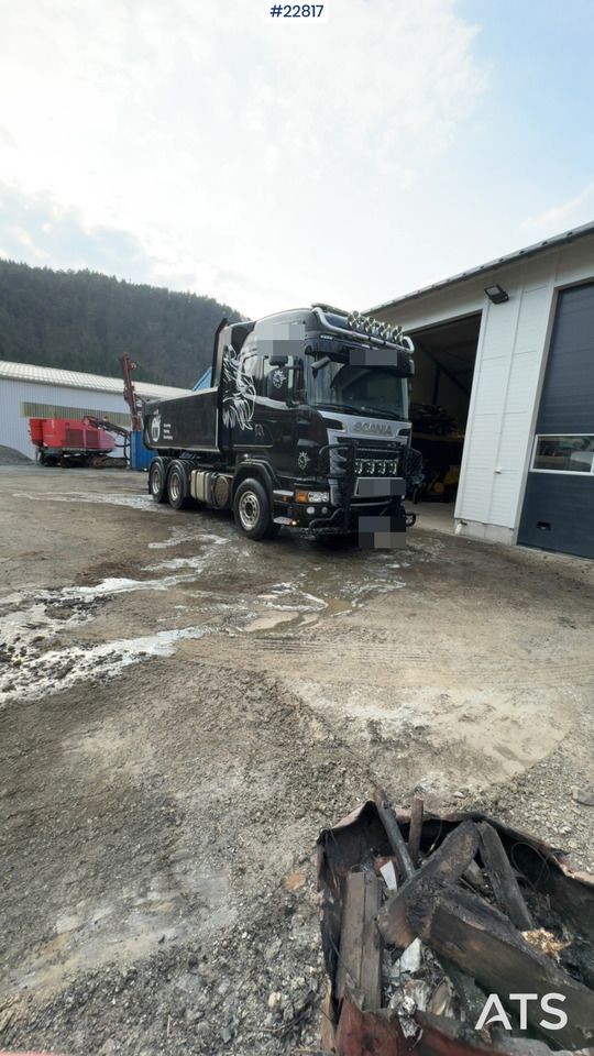 Scania R730 6x4 kombi bil m/ tipp hydraulikk - Volquete camión: foto 1 Scania R730 6x4 kombi bil m/ tipp hydraulikk - Volquete camión: foto 1