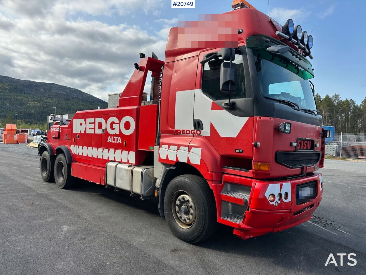 Sisu E18M 6x4 tungberger m/ EKA påbygg og kjettinger. SE VIDEO - Grua de remolque autos: foto 4 Sisu E18M 6x4 tungberger m/ EKA påbygg og kjettinger. SE VIDEO - Grua de remolque autos: foto 4