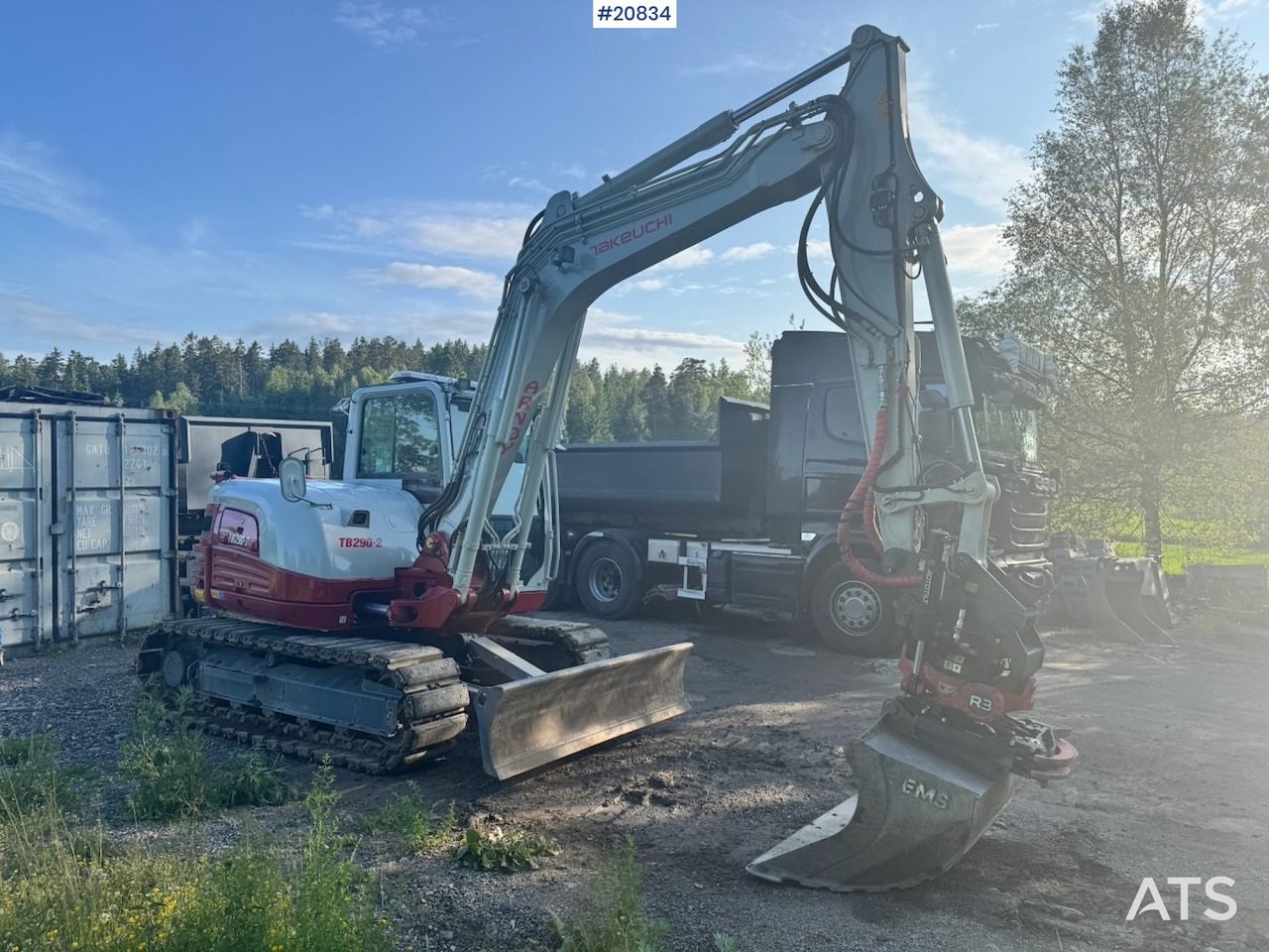 Miniexcavadora Takeuchi TB290-2: foto 8 Miniexcavadora Takeuchi TB290-2: foto 8