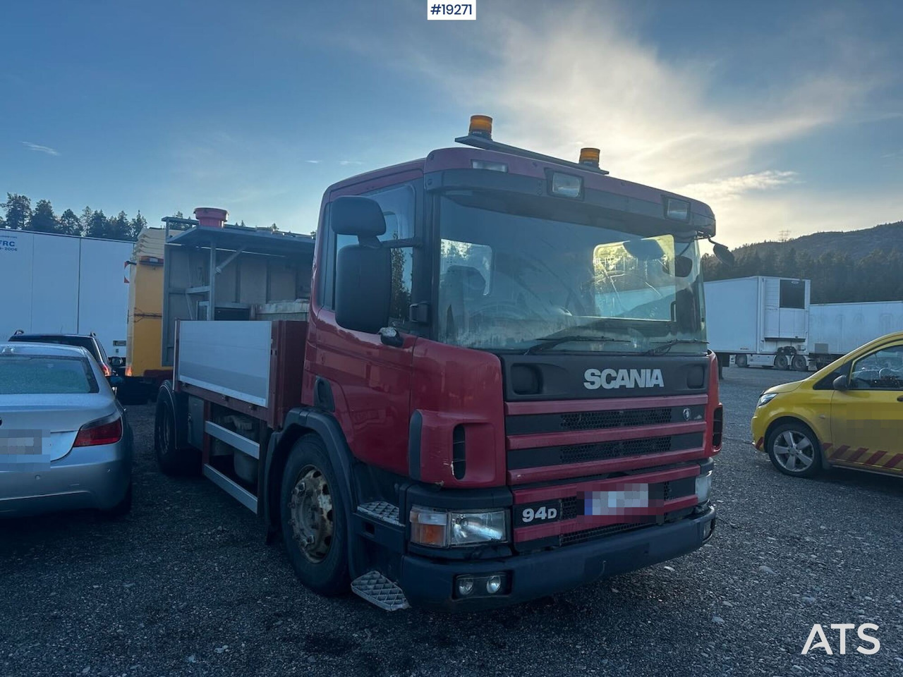 Scania P94 bufferbil m/ Euroskilt pute. Lav km - Vehículo municipal, Camión: foto 1 Scania P94 bufferbil m/ Euroskilt pute. Lav km - Vehículo municipal, Camión: foto 1