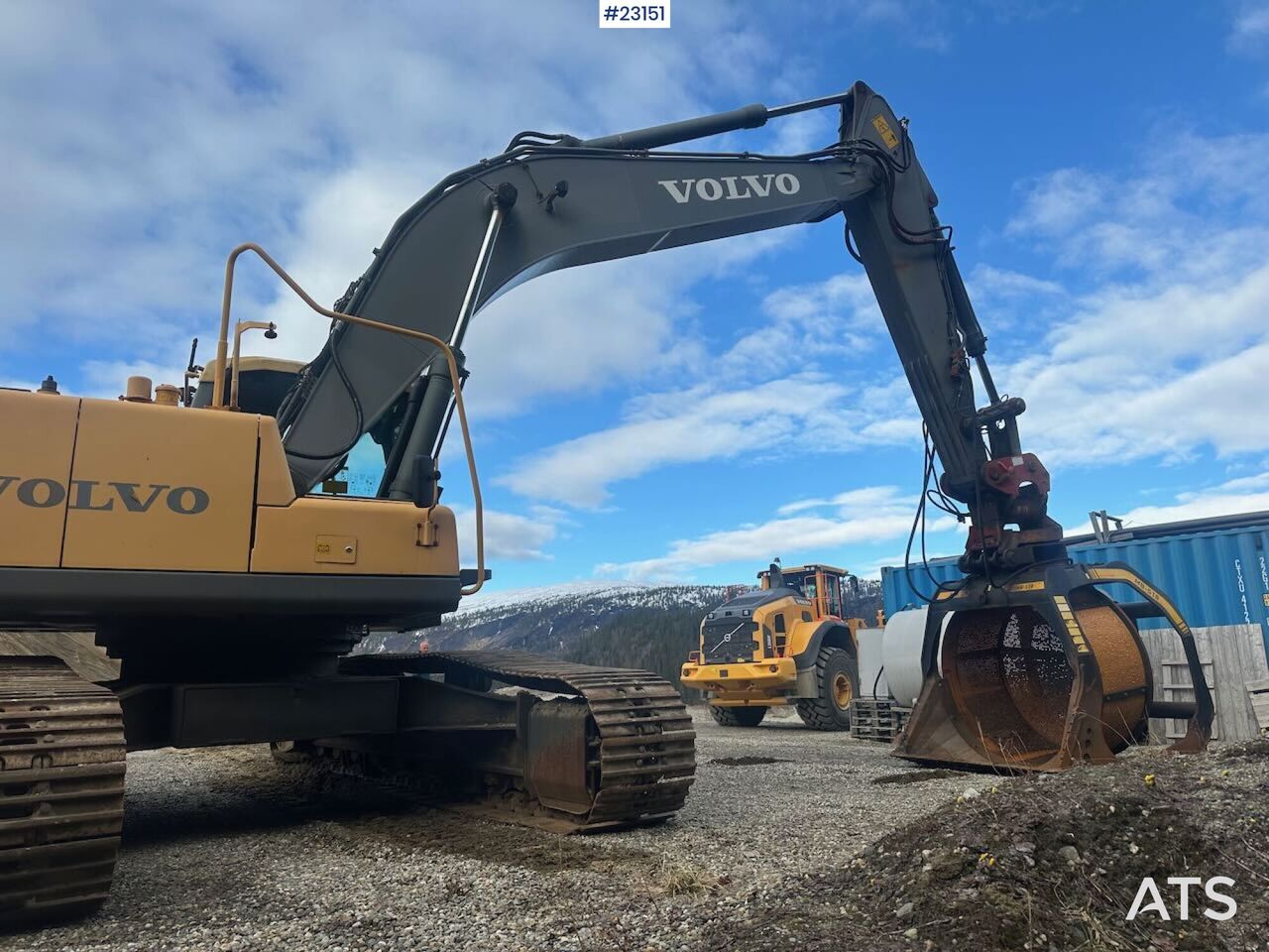 Excavadora de cadenas Volvo EC240CL beltegraver m/ to skuffer og powertilt. SE VIDEO: foto 8