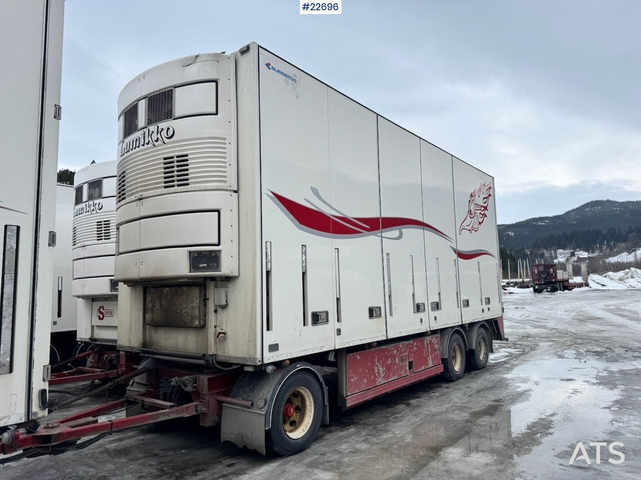 Volvo FH16 700 6x4 Dyretransportbil m/ 2013 Trailer-bygg Slephenger. - Transporte de ganado camión: foto 5 Volvo FH16 700 6x4 Dyretransportbil m/ 2013 Trailer-bygg Slephenger. - Transporte de ganado camión: foto 5