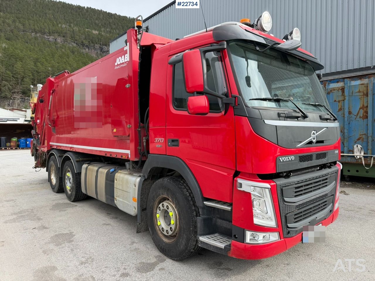 Volvo FM370 6x2 pusher 2 kammer renovasjonsbil m/ liten km-stand - Camión de basura: foto 5 Volvo FM370 6x2 pusher 2 kammer renovasjonsbil m/ liten km-stand - Camión de basura: foto 5