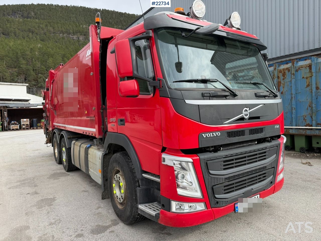 Volvo FM370 6x2 pusher 2 kammer renovasjonsbil m/ liten km-stand - Camión de basura: foto 4 Volvo FM370 6x2 pusher 2 kammer renovasjonsbil m/ liten km-stand - Camión de basura: foto 4
