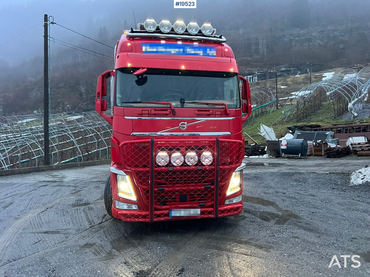 Volvo Fh540 8x4 Tømmerbil m/ 2016 M110L80 Palfinger krane og tømmerklype - Camión forestal: foto 3 Volvo Fh540 8x4 Tømmerbil m/ 2016 M110L80 Palfinger krane og tømmerklype - Camión forestal: foto 3